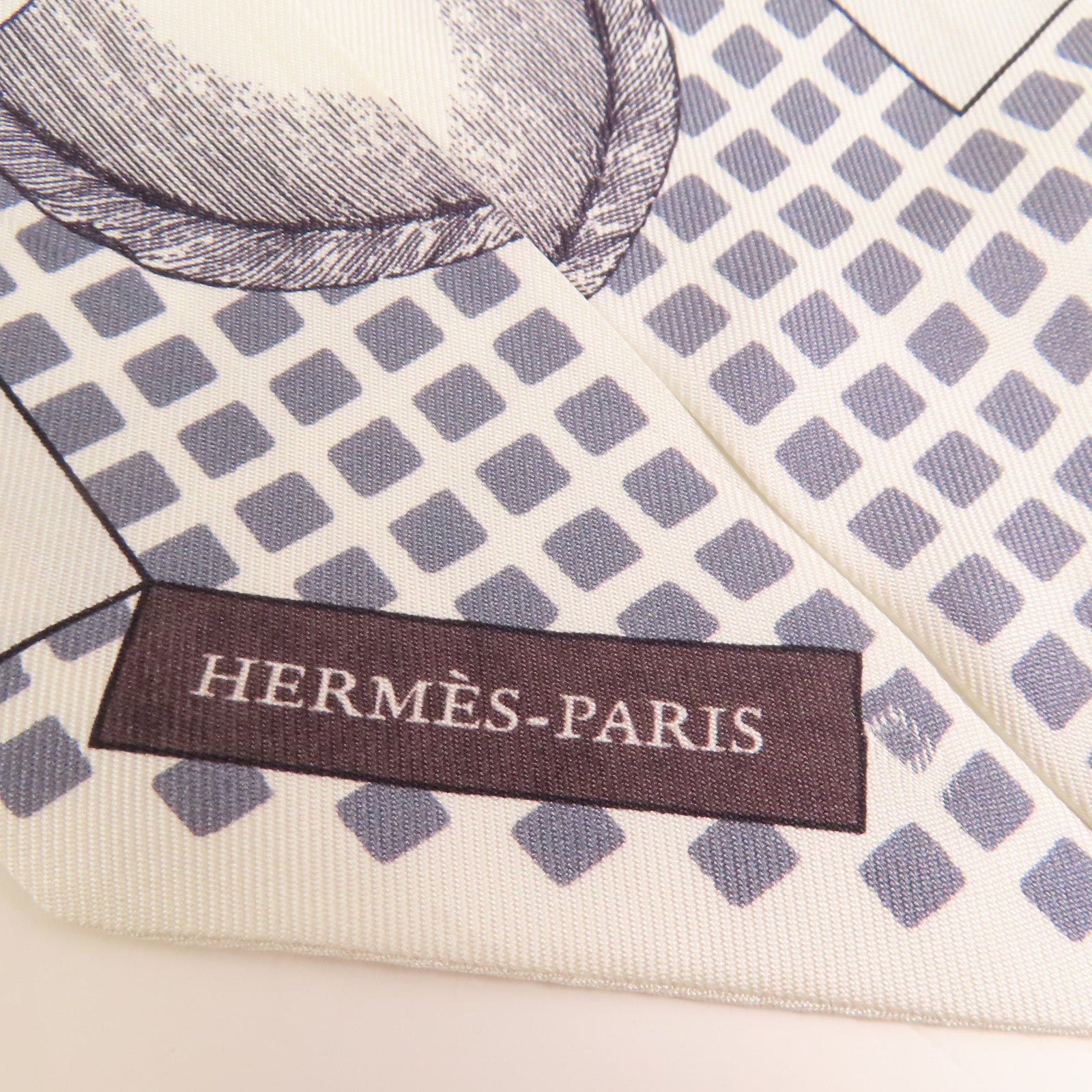 HERMES 絲質Twilly絲巾
