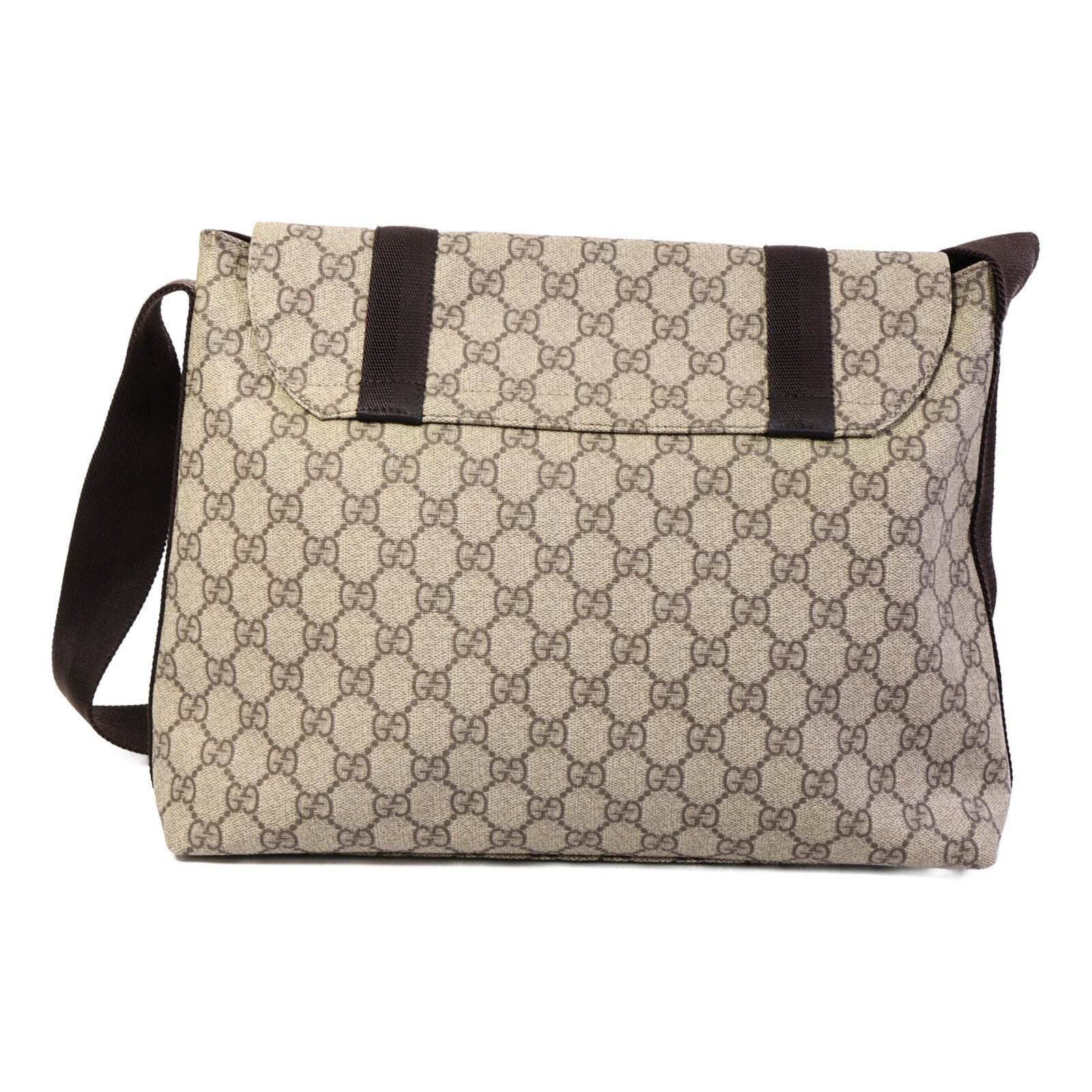 GUCCI 塗層帆布GG Supreme肩背袋