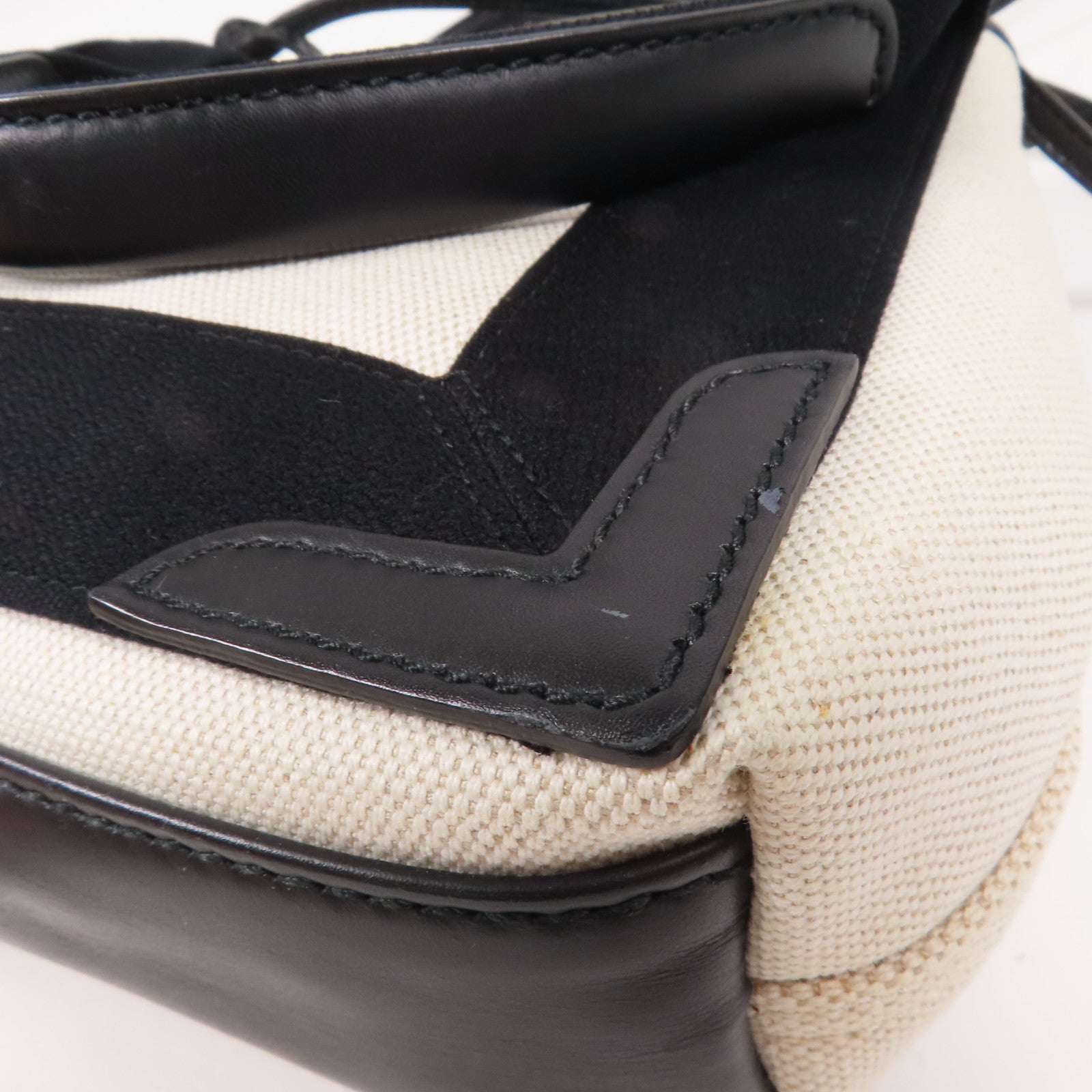 BALENCIAGA 帆布Cabas XS銀扣手挽肩背兩用袋