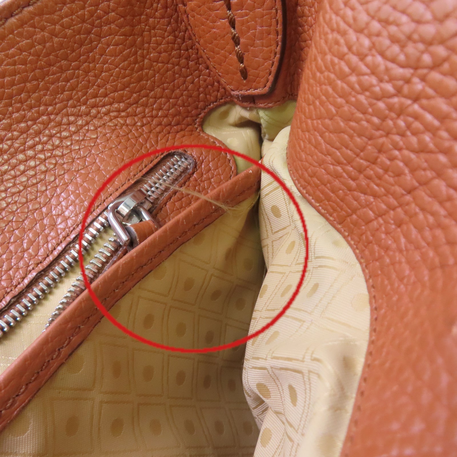 TOD'S 牛皮皮革2Way Shoulder Bag銀扣手挽肩背兩用袋啡色