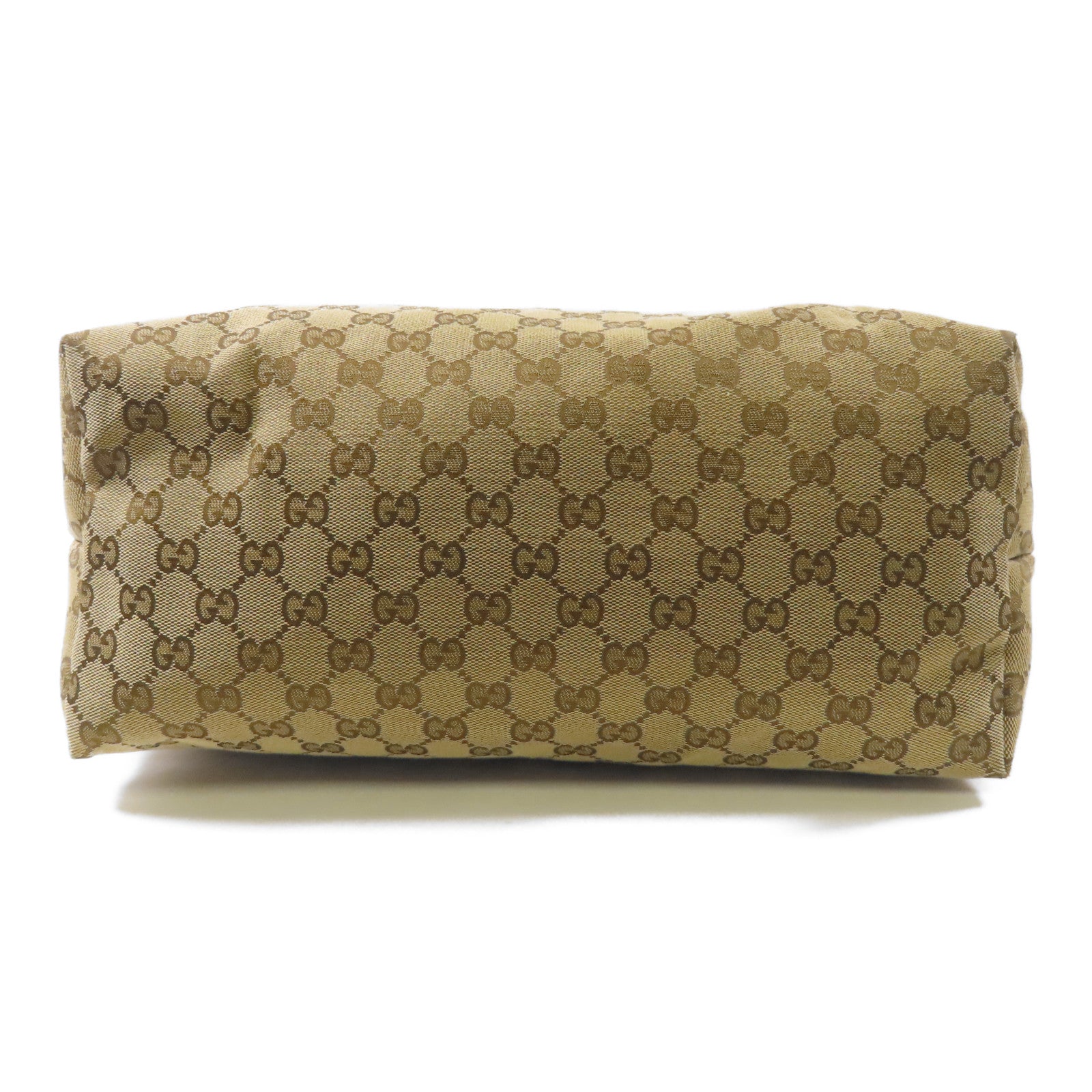 GUCCI 帆布2 Way Shoulder銀扣手挽肩背兩用袋