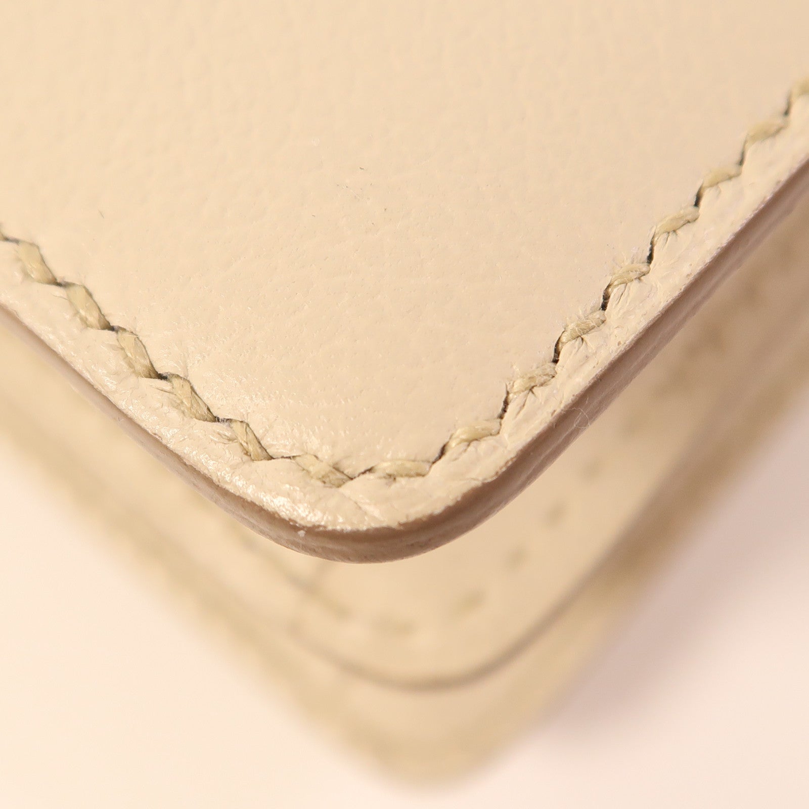 HERMES Evercolor皮革Mini Roulis金扣肩背袋Beton