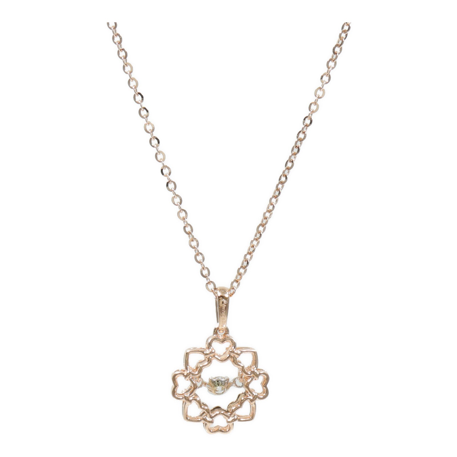 JEWELRY 18K玫瑰金Diamond Necklace鑽石項鍊
