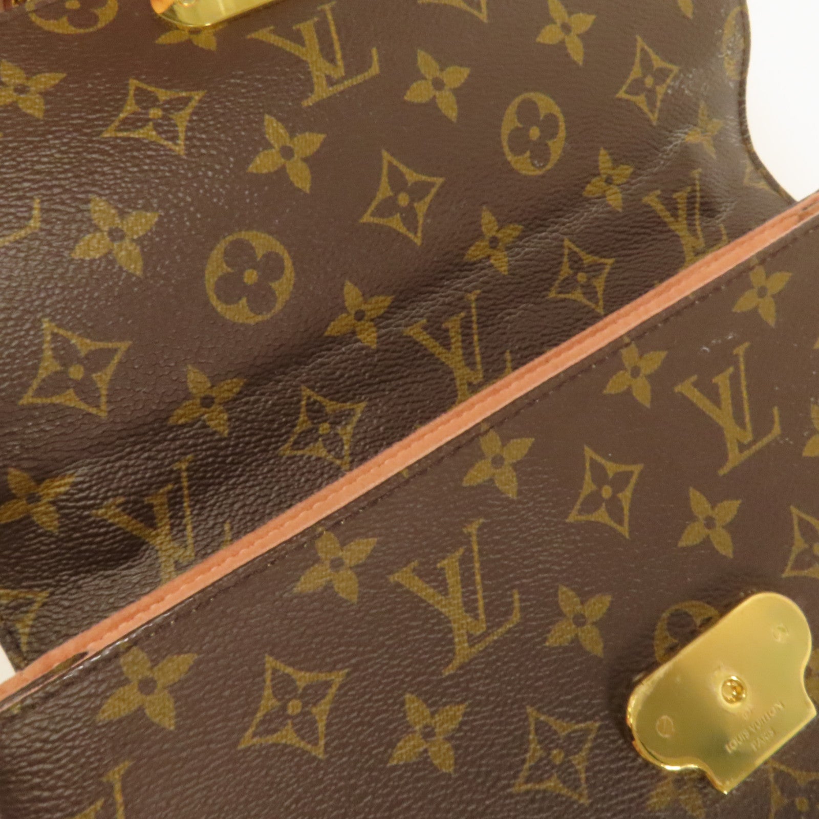 LOUIS VUITTON Monogram Saint Placide金扣肩背袋