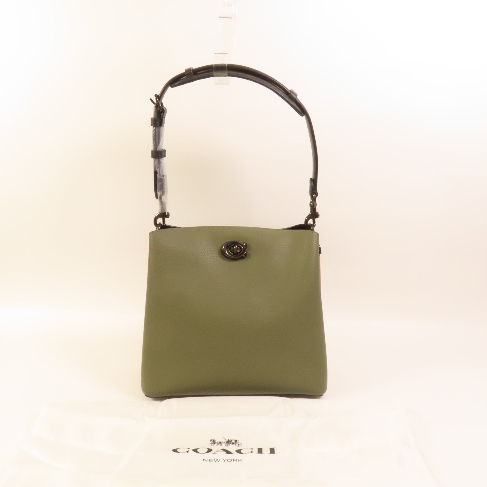 COACH 牛皮皮革Shoulder Bag肩背袋