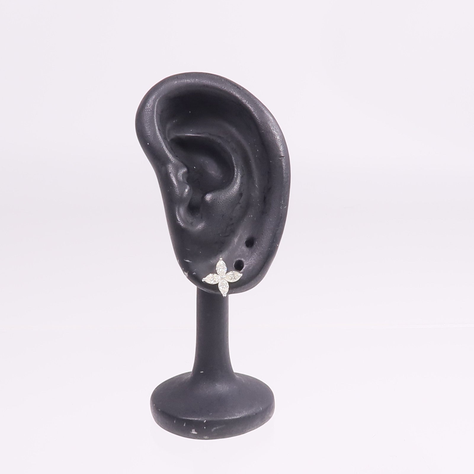 JEWELRY 18K白金Diamond Earrings鑽石耳環