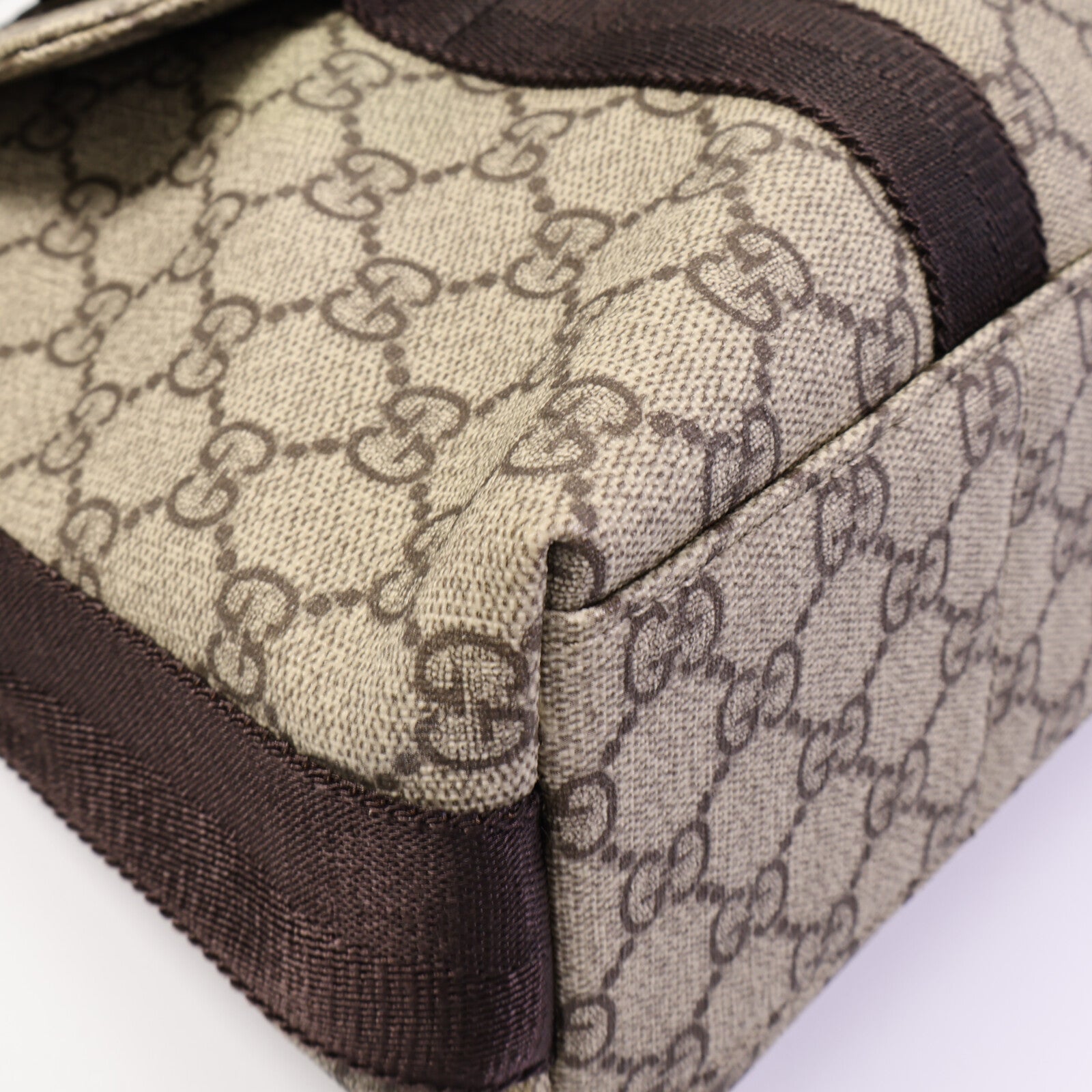 GUCCI 塗層帆布GG Supreme肩背袋