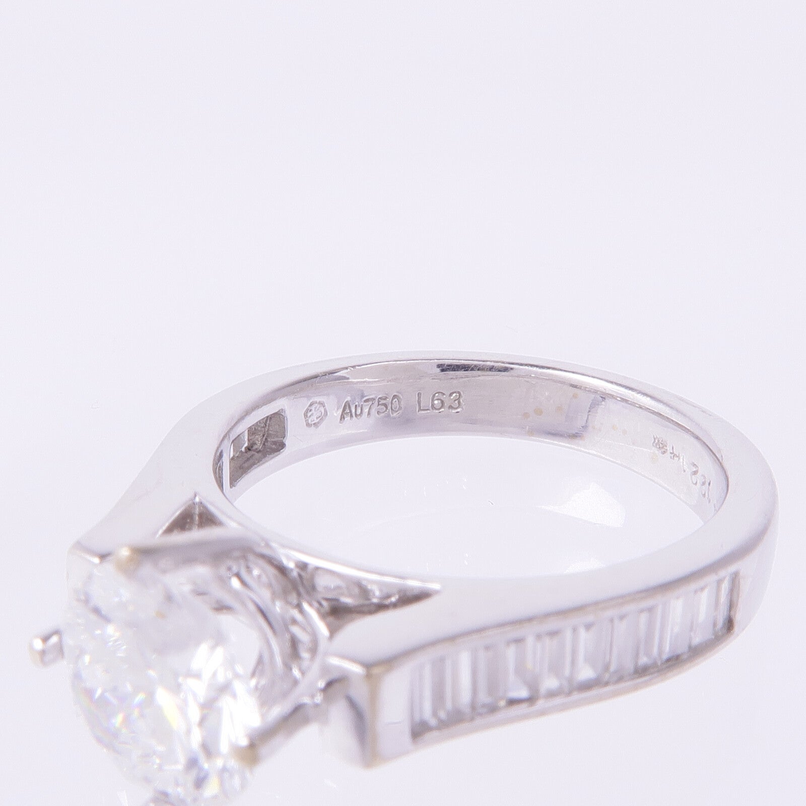 JEWELRY 18K白金Diamond Ring鑽石戒指US#5.5