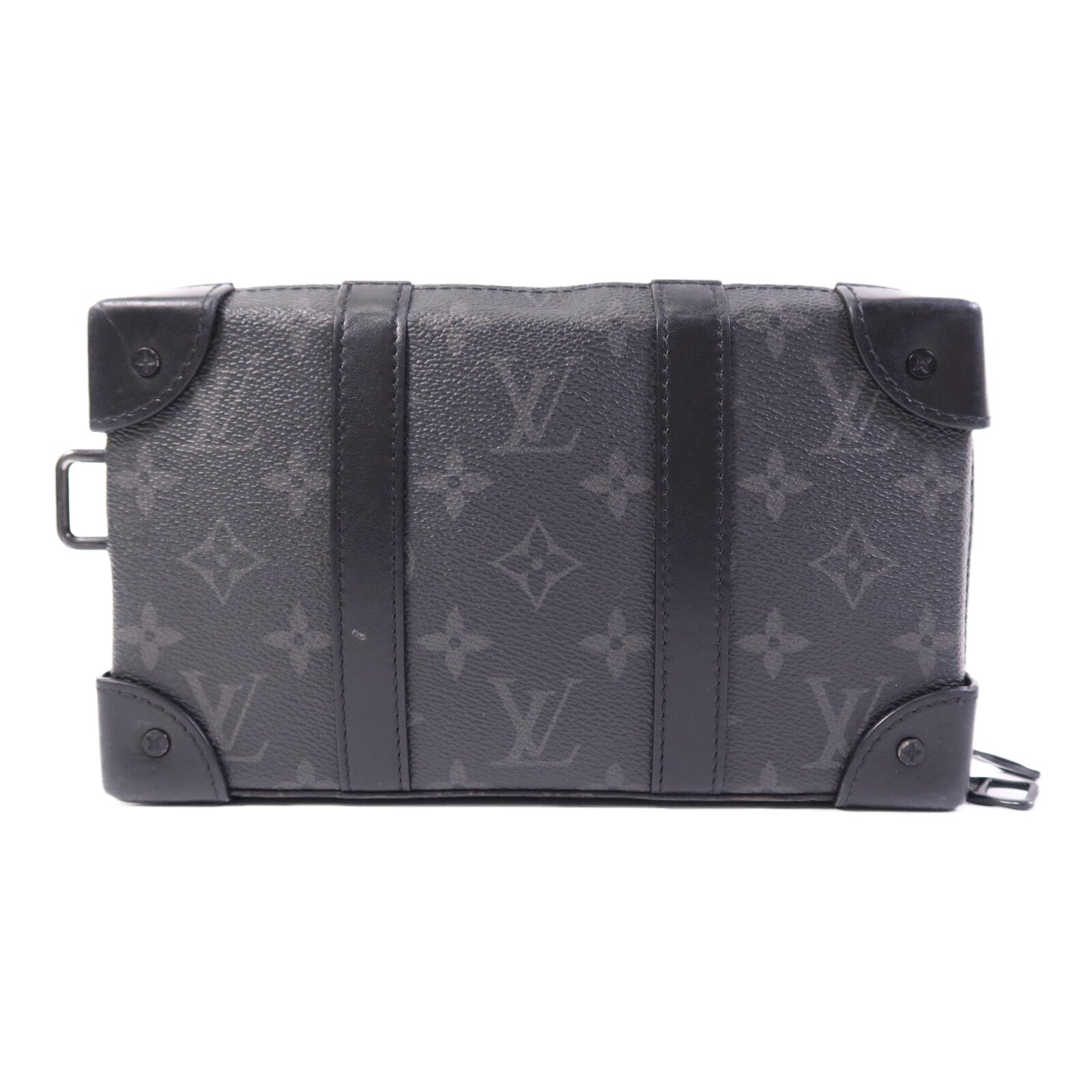 LOUIS VUITTON Monogram Eclipse Soft Trunk Wallet肩背袋