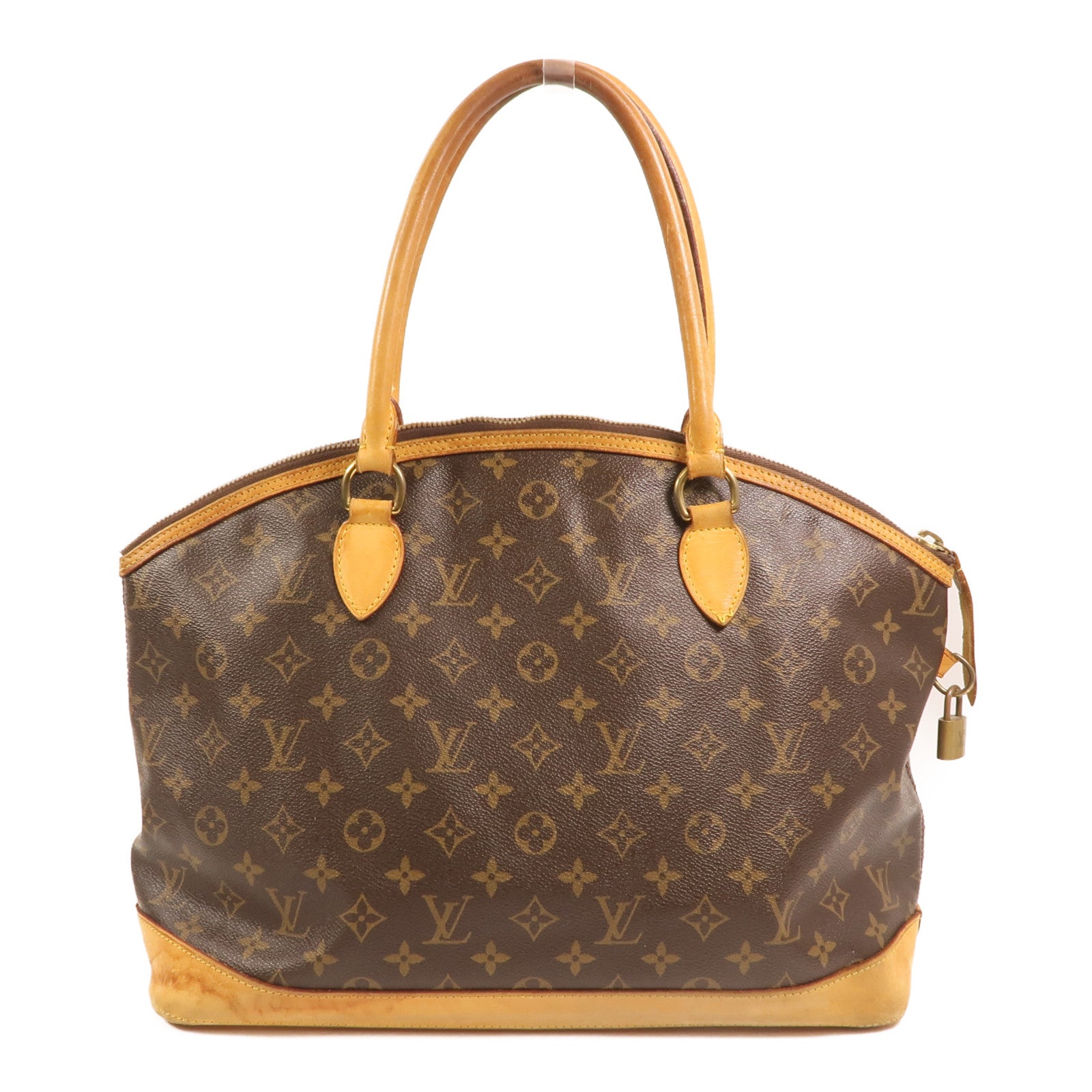 LOUIS VUITTON Monogram Lockit Horizontal金扣肩背袋