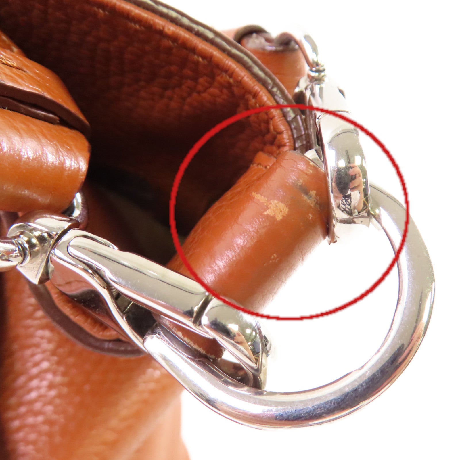 TOD'S 牛皮皮革2Way Shoulder Bag銀扣手挽肩背兩用袋啡色