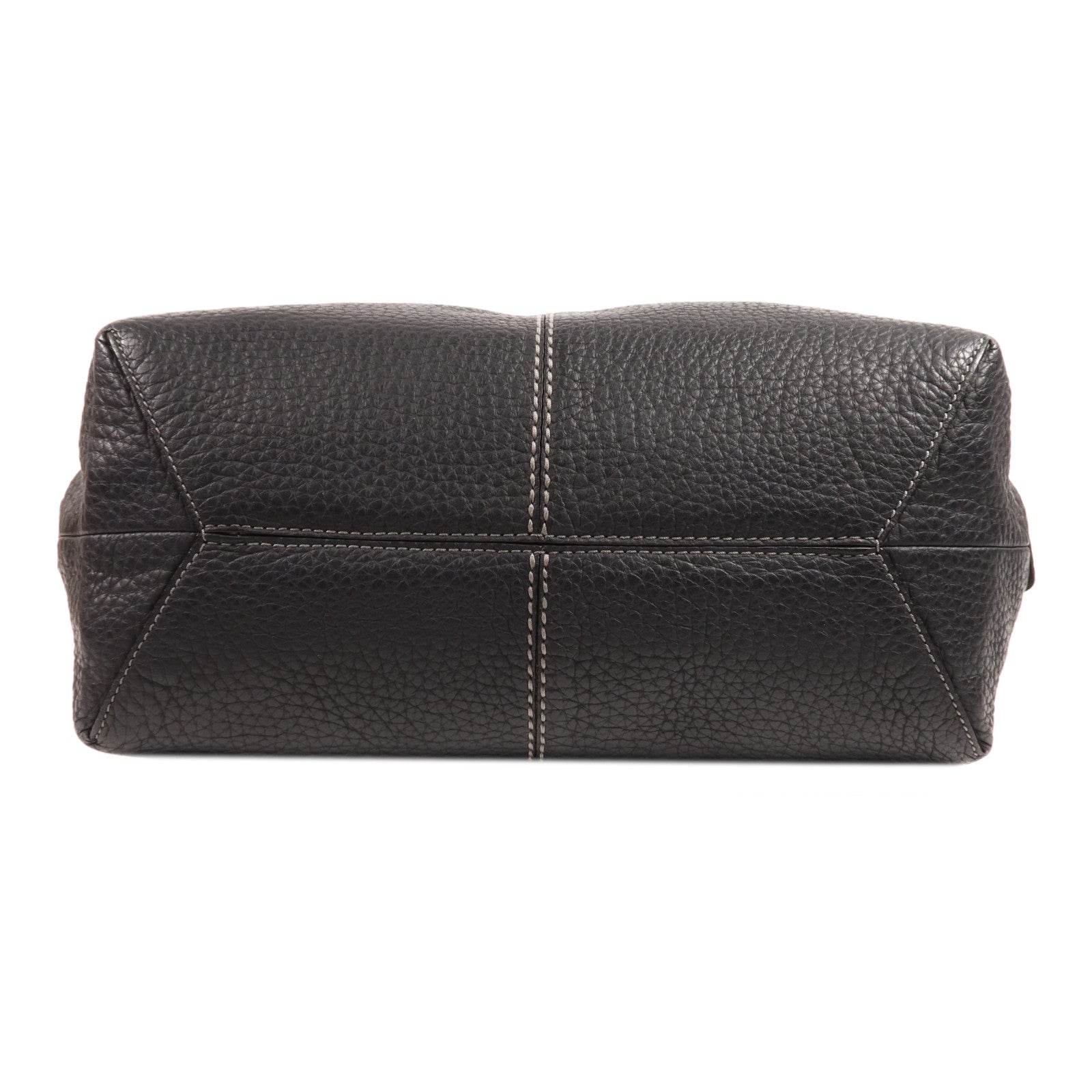 TOD'S 皮革Side Zip Shoulder Bag金扣肩背袋