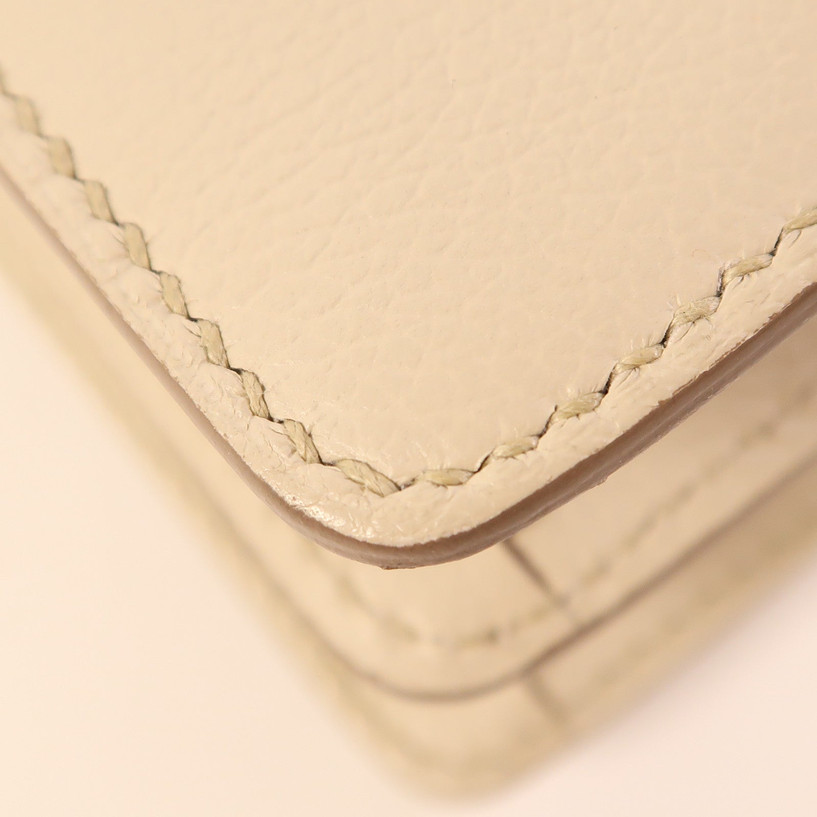 HERMES Evercolor皮革Mini Roulis金扣肩背袋Beton