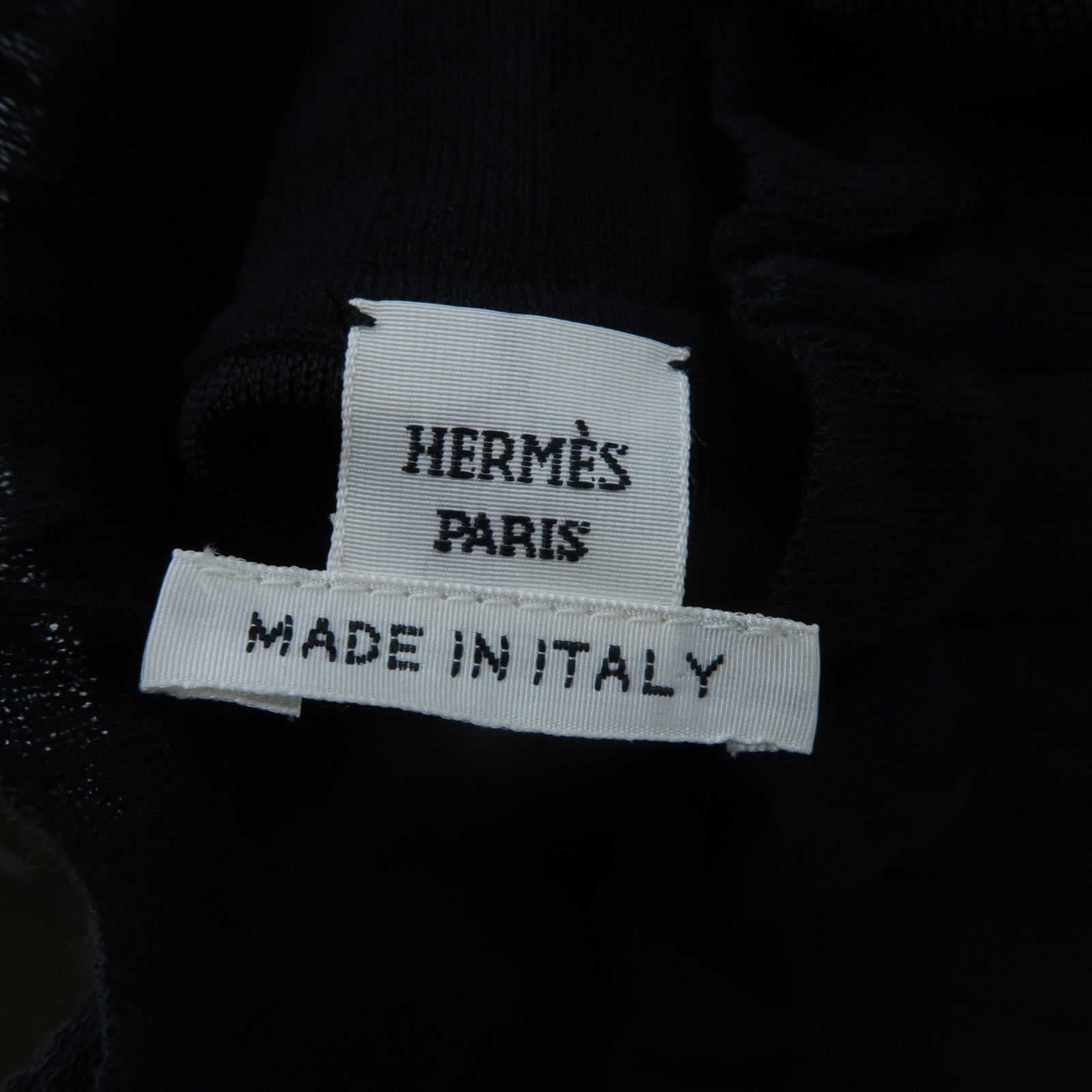 HERMES Silk/Cotton Look 15 Knit Top針織