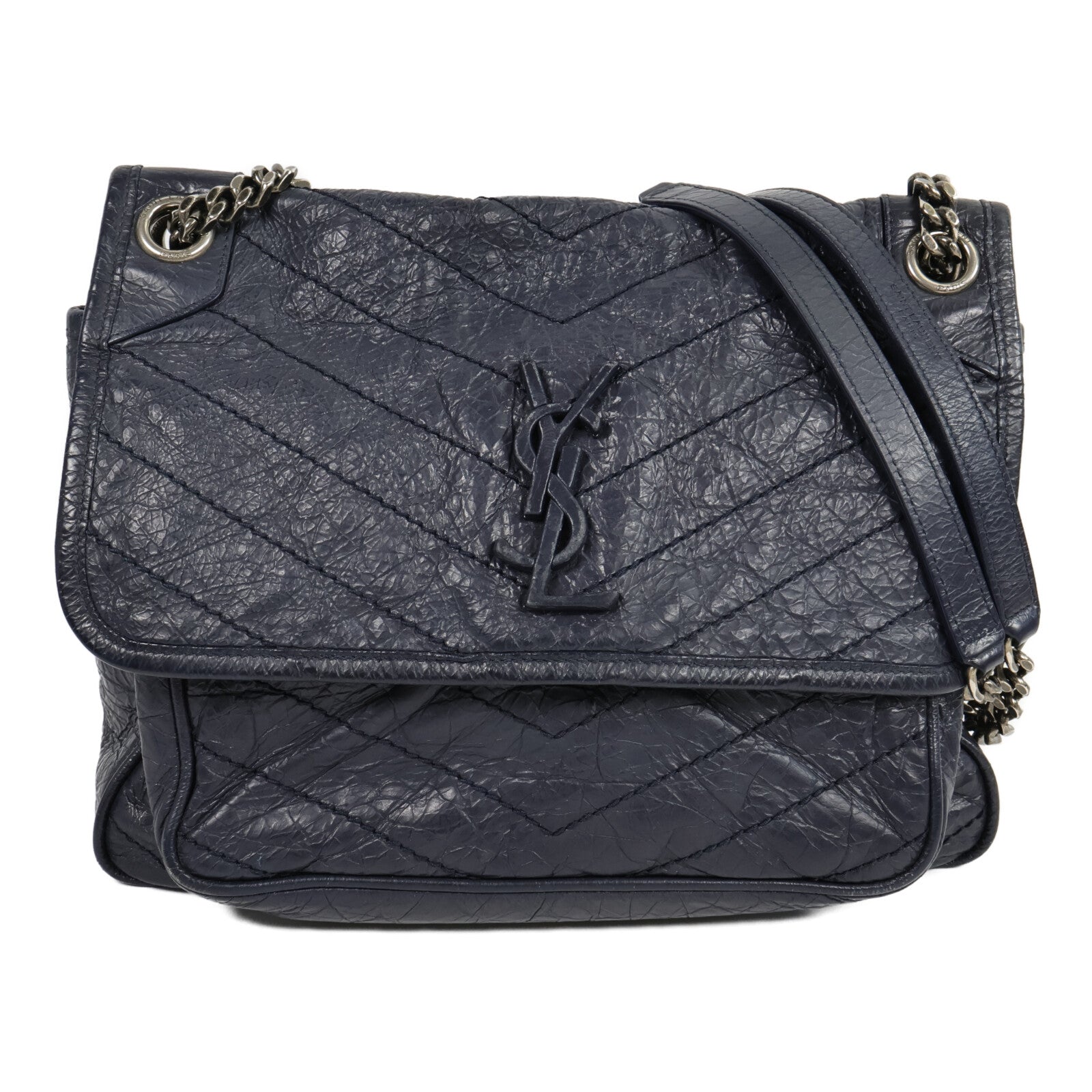 SAINT LAURENT 牛皮皮革Niki Medium鏈帶肩背袋