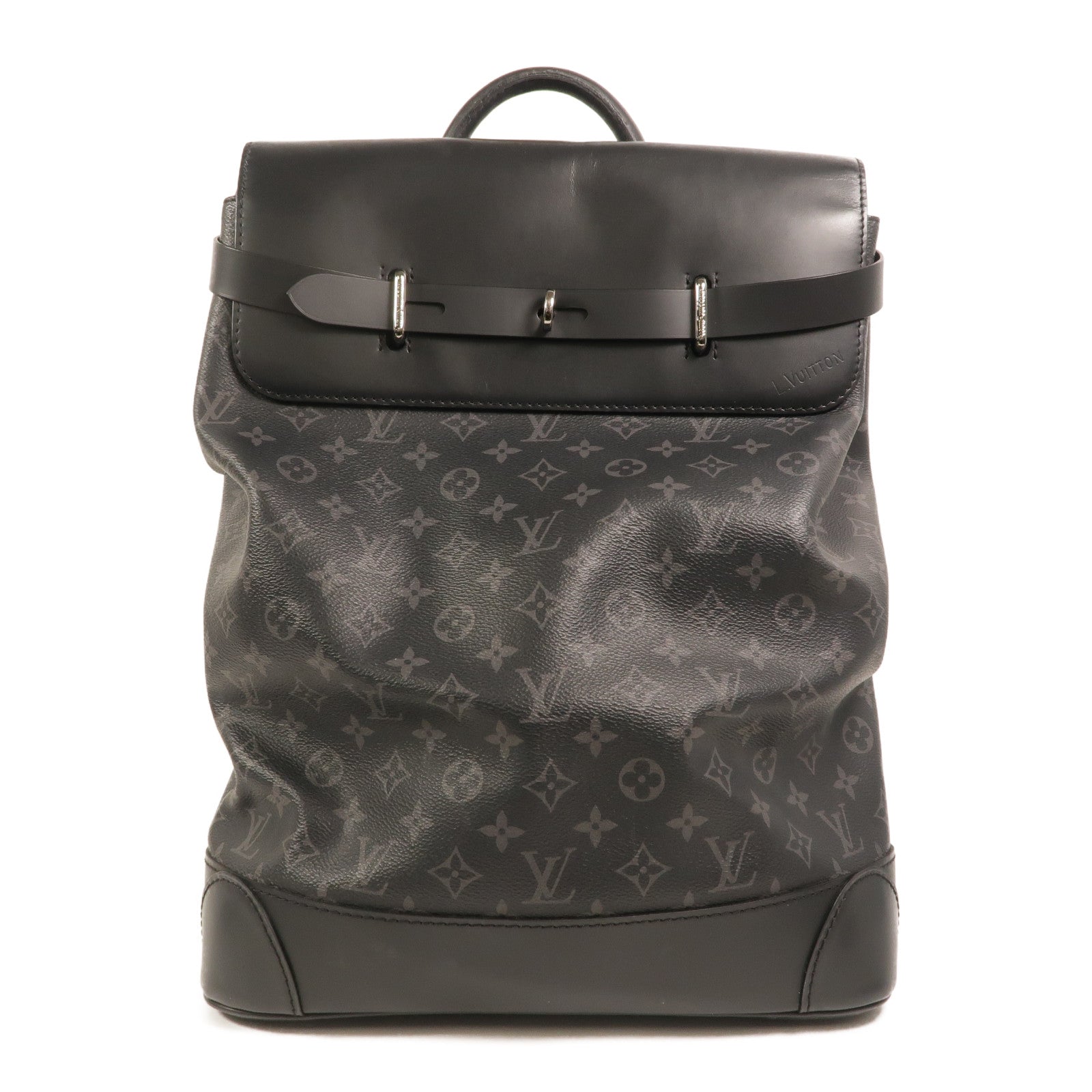 LOUIS VUITTON Monogram Eclipse Steamer Backpack背包