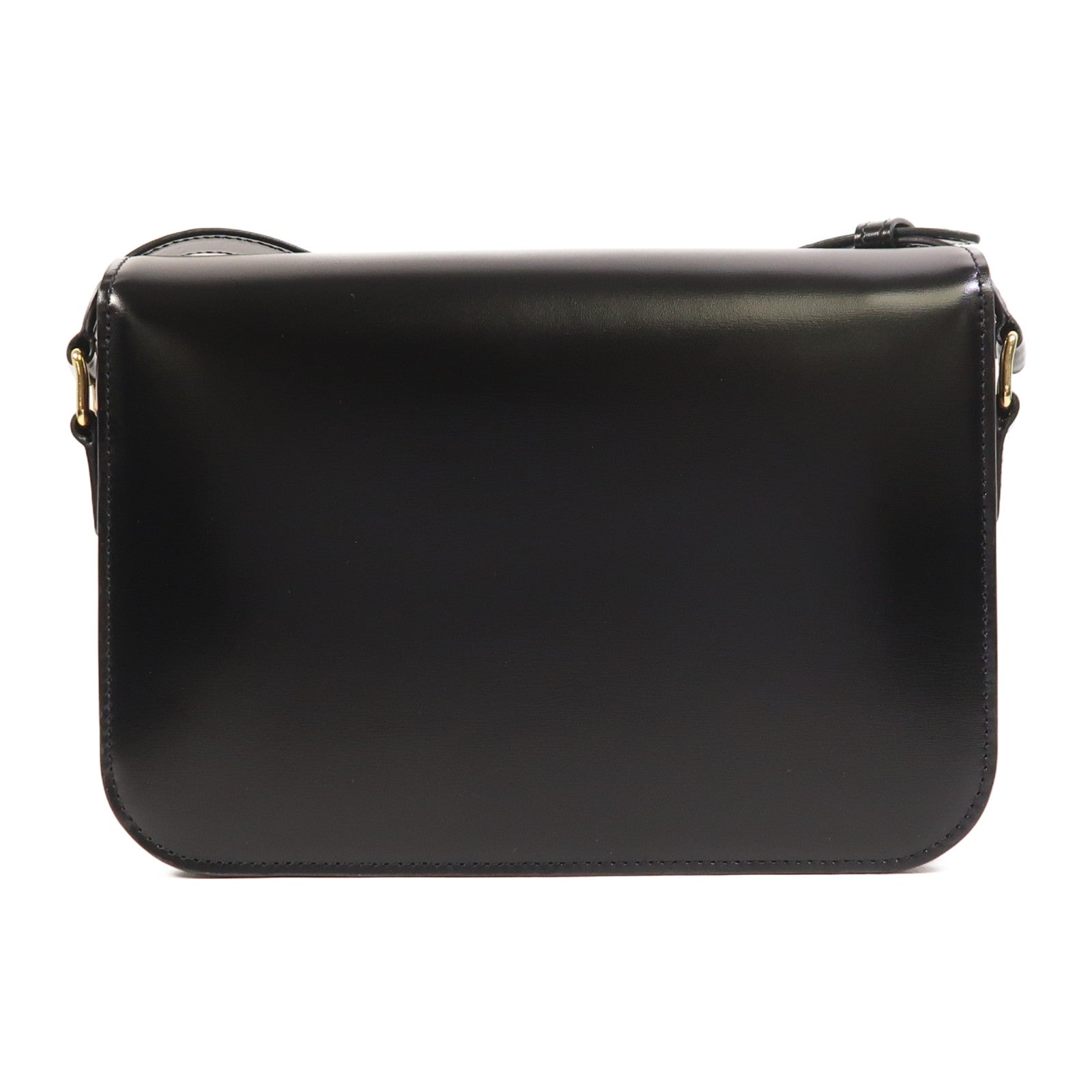 CELINE 牛皮皮革Classique Triomphe金扣肩背袋