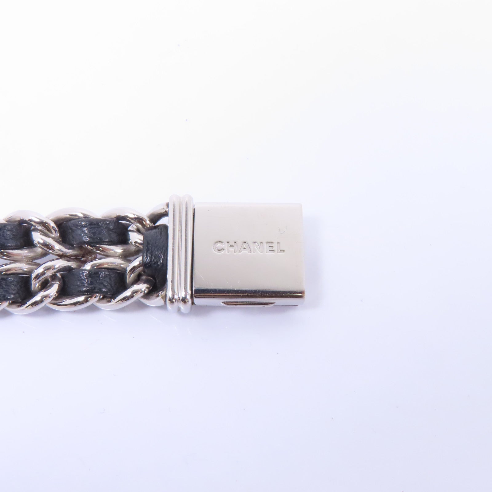 CHANEL Premiere M不鏽鋼手錶石英機芯黑色