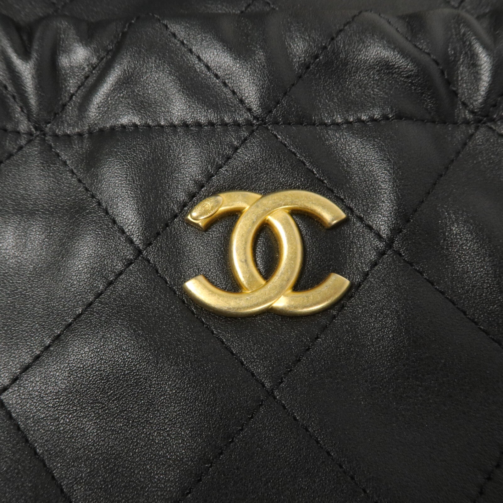CHANEL 牛皮皮革Shoulder Bag鏈帶肩背袋
