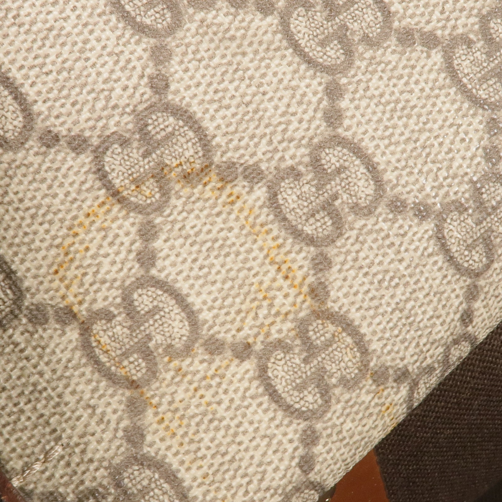 GUCCI 塗層帆布Tote Bag金扣手挽袋