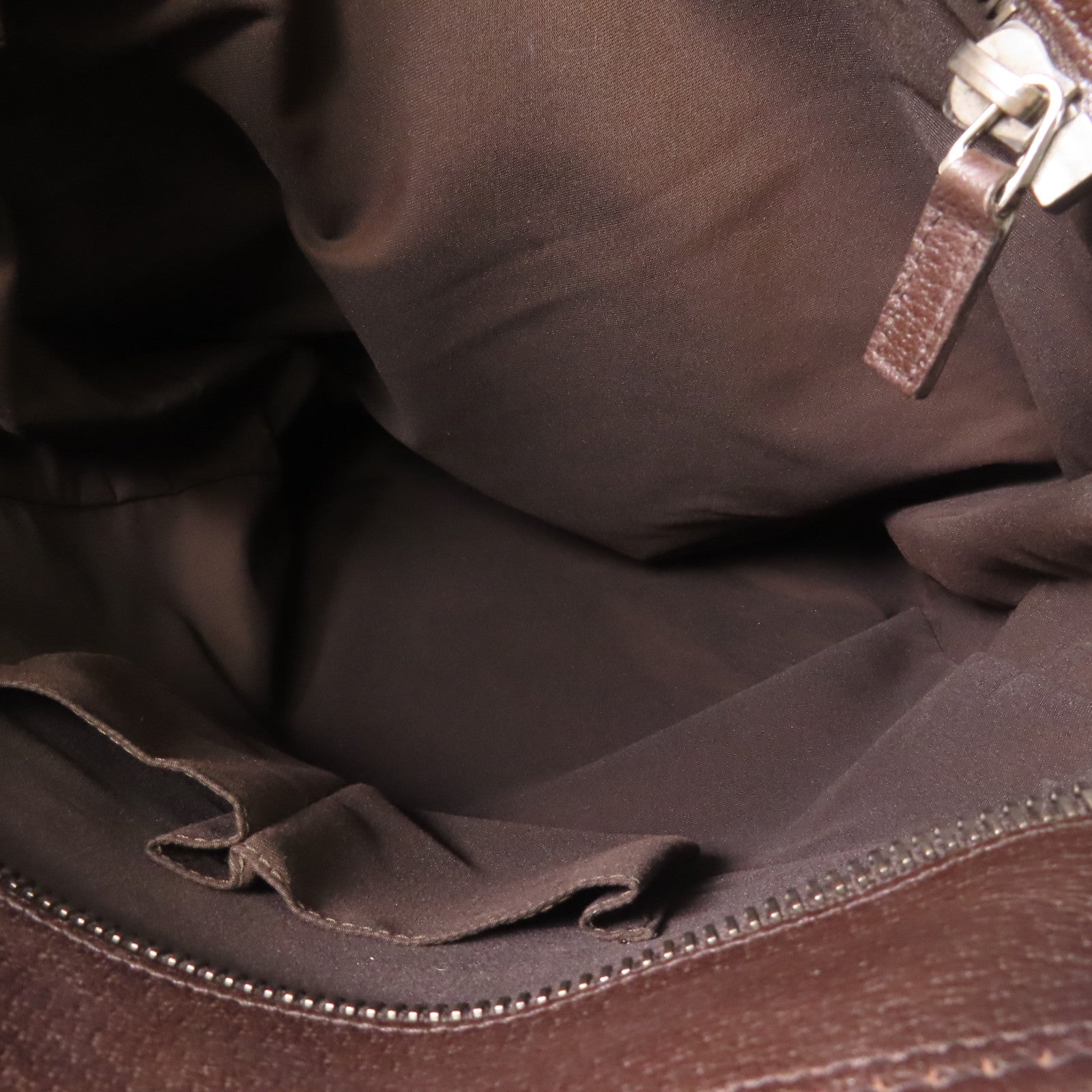 GUCCI 帆布2 Way Shoulder銀扣手挽肩背兩用袋