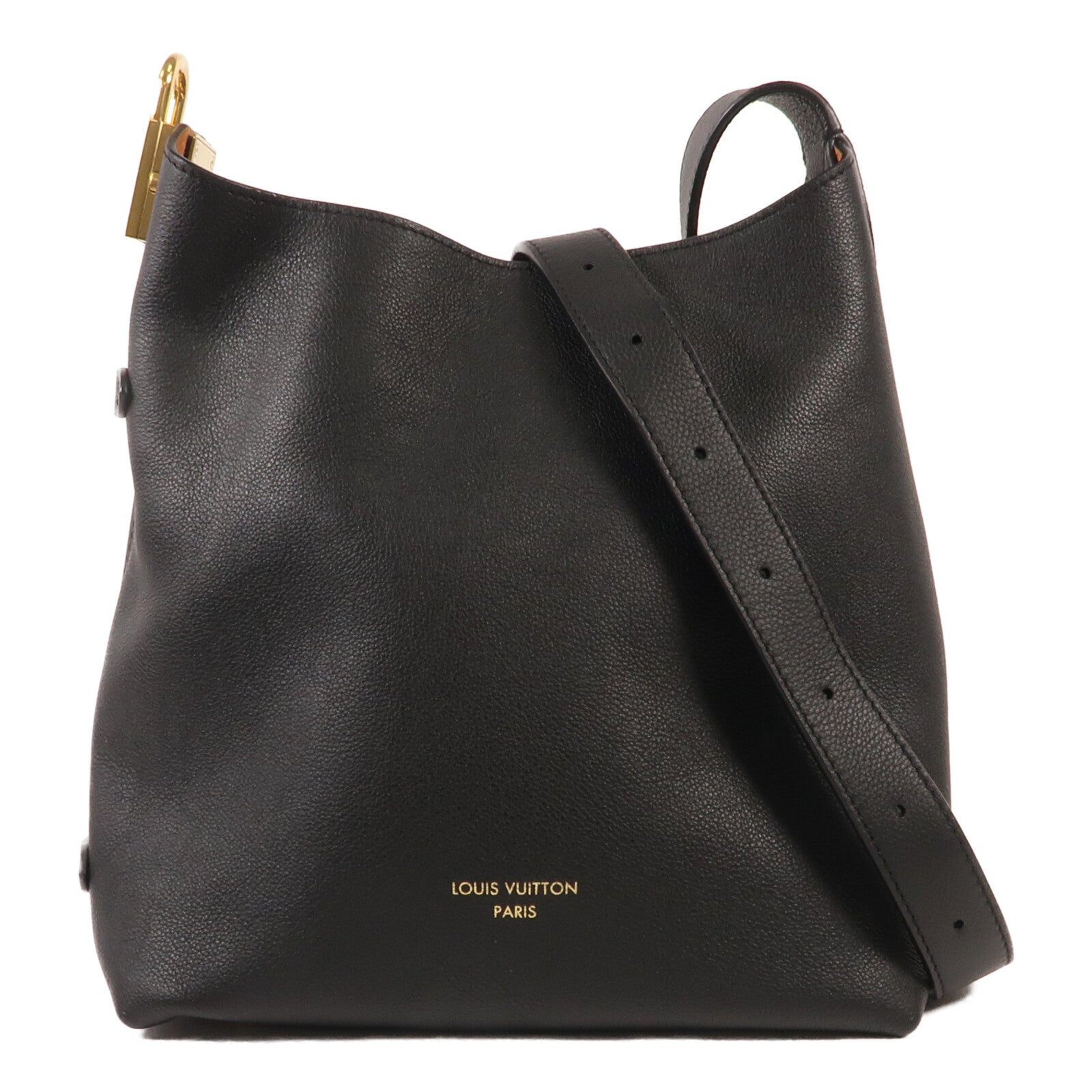 LOUIS VUITTON 牛皮皮革Low Key Hobo PM金扣肩背袋