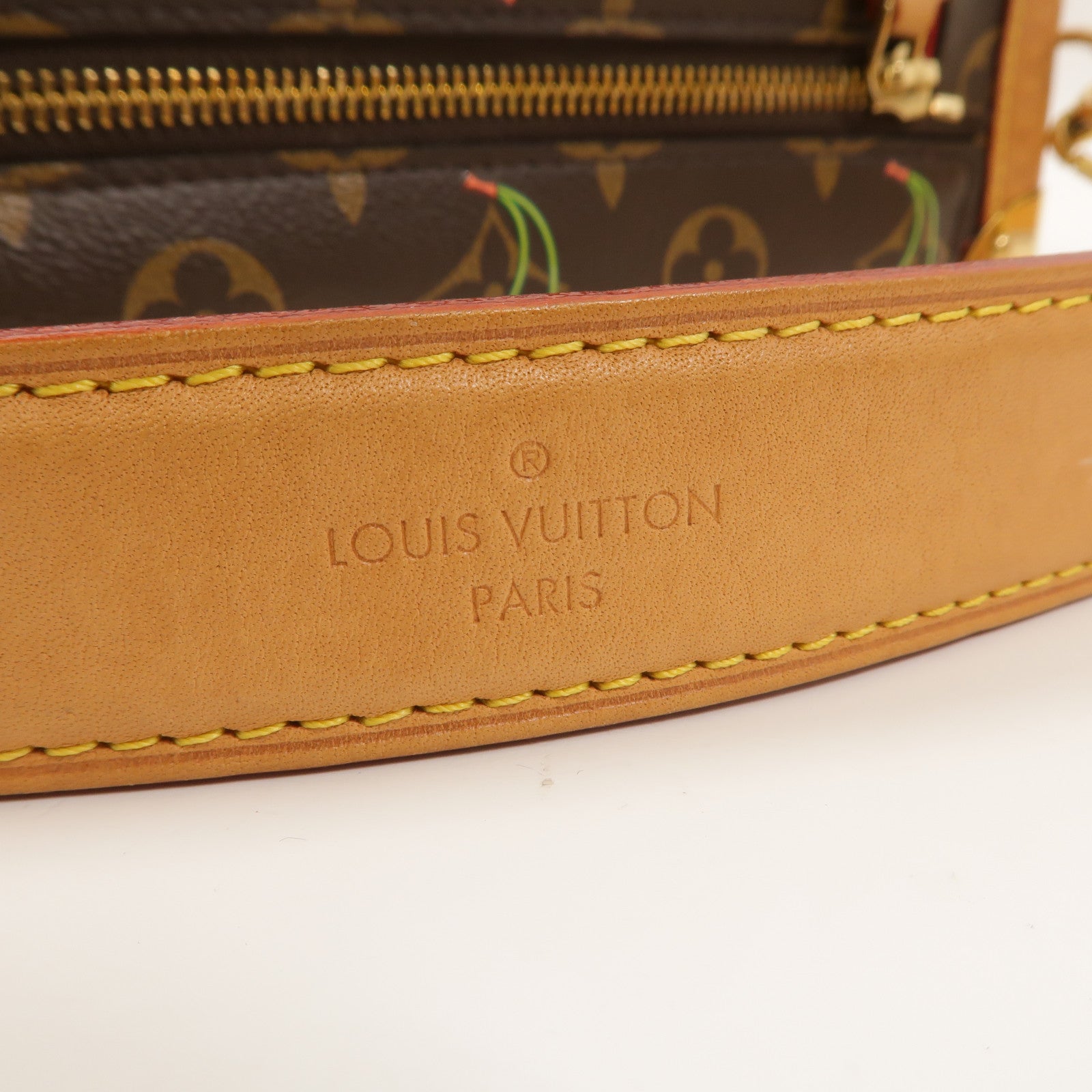 LOUIS VUITTON Monogram LVxTM Cherry Side Trunk手挽肩背兩用袋