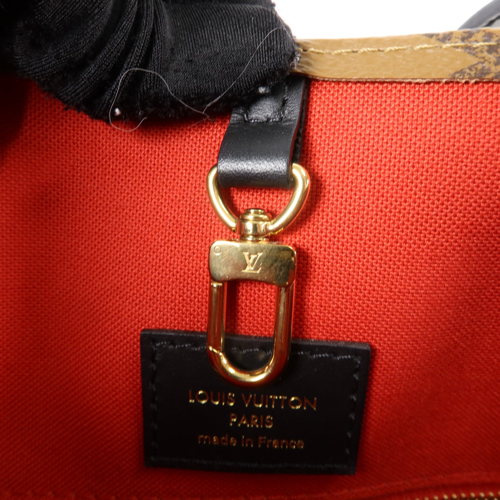 LOUIS VUITTON Monogram Reverse On The Go MM手挽肩背兩用袋
