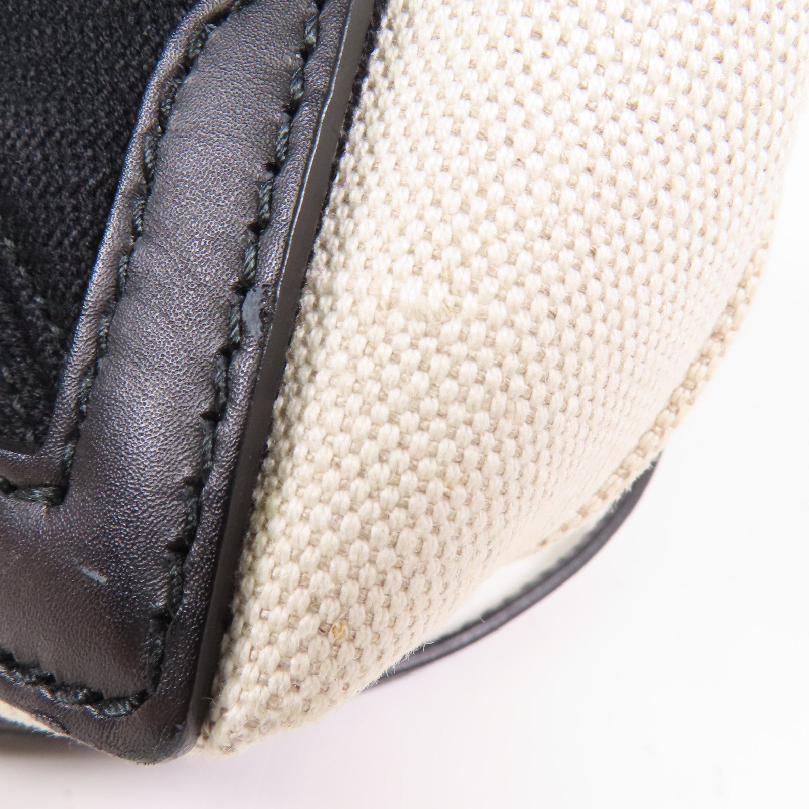 BALENCIAGA 帆布Cabas XS銀扣手挽肩背兩用袋