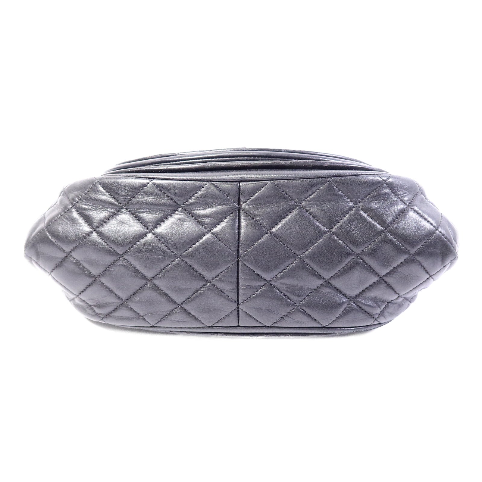 CHANEL 【激減優惠】漆皮皮革Shoulder Bag銀扣鏈帶肩背袋