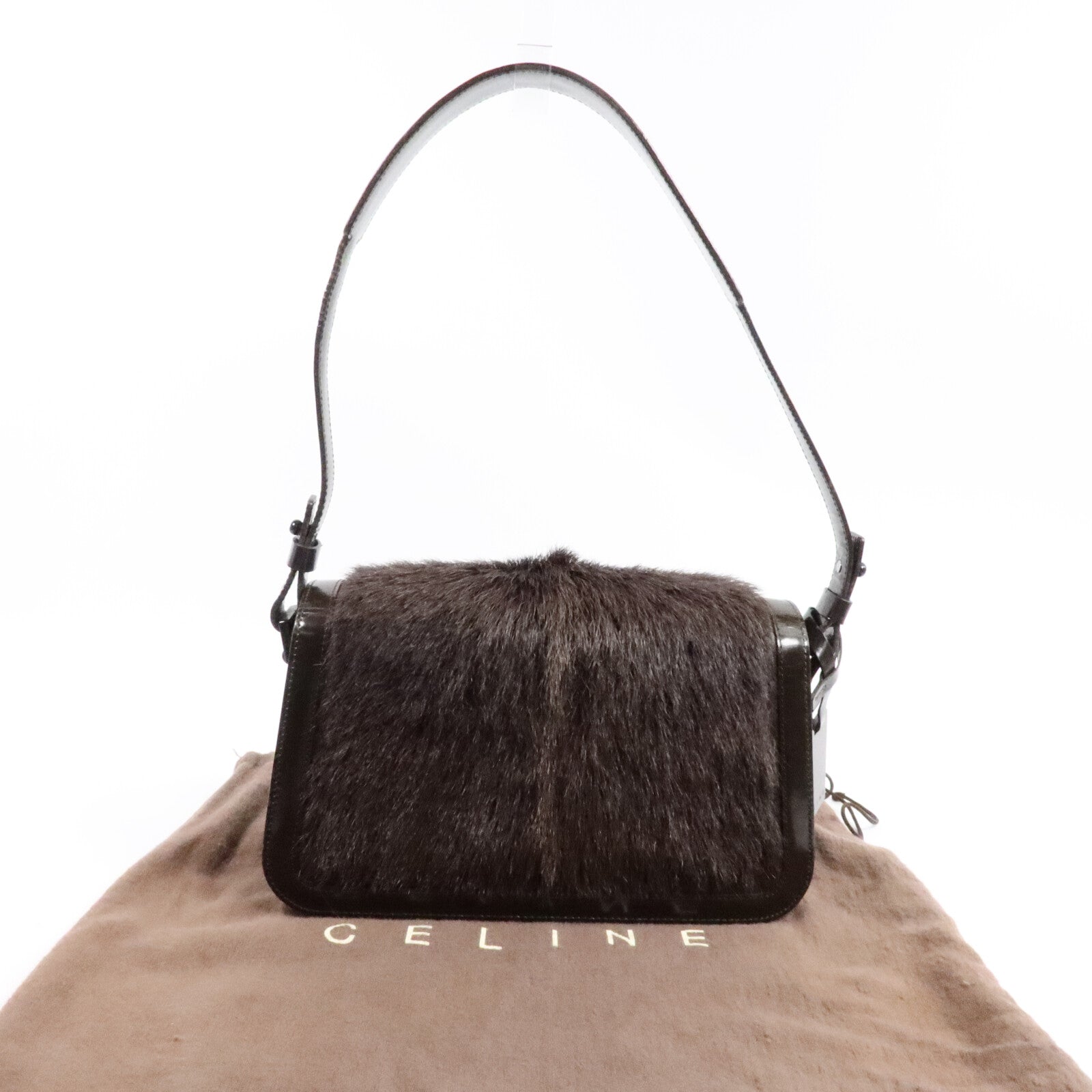 CELINE 馬毛Shoulder Bag肩背袋
