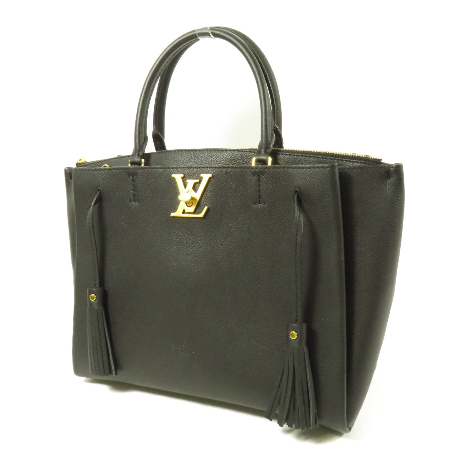 LOUIS VUITTON 牛皮皮革Lockmeto金扣手挽肩背兩用袋