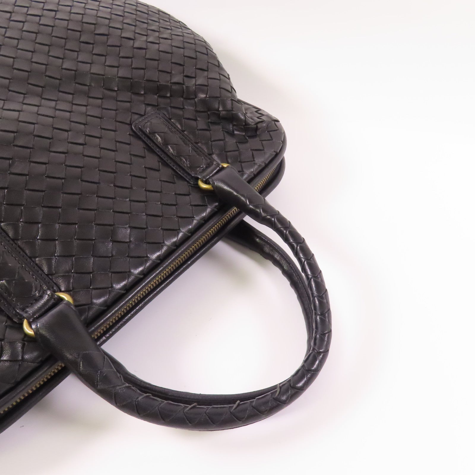 BOTTEGA VENETA 牛皮皮革Hand Bag金扣手挽袋