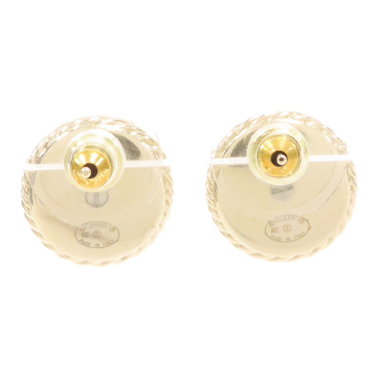 CHANEL 金屬Earrings耳環金色