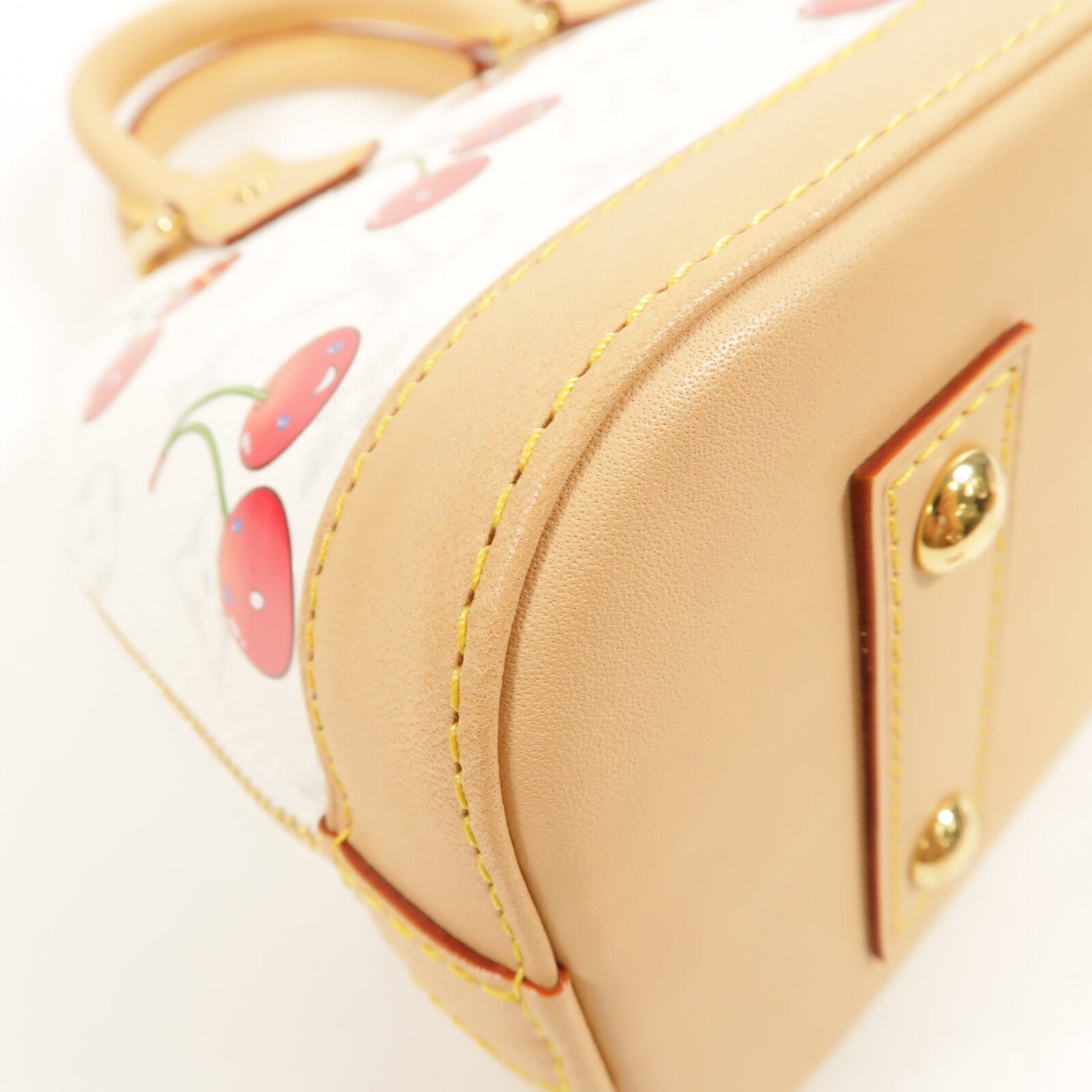 LOUIS VUITTON Monogram Cherry TM Cherry Alma BB手挽肩背兩用袋