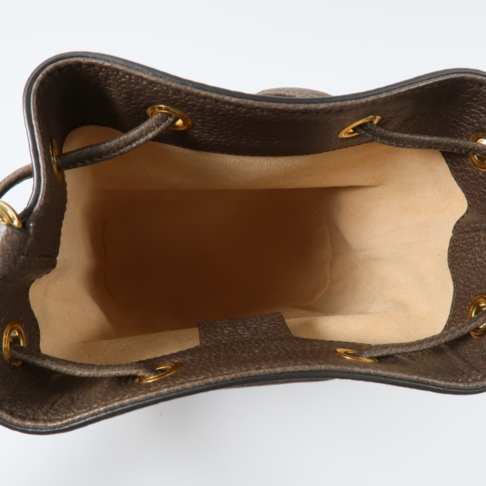 GUCCI 塗層帆布Ophidia Mini Bucket肩背袋