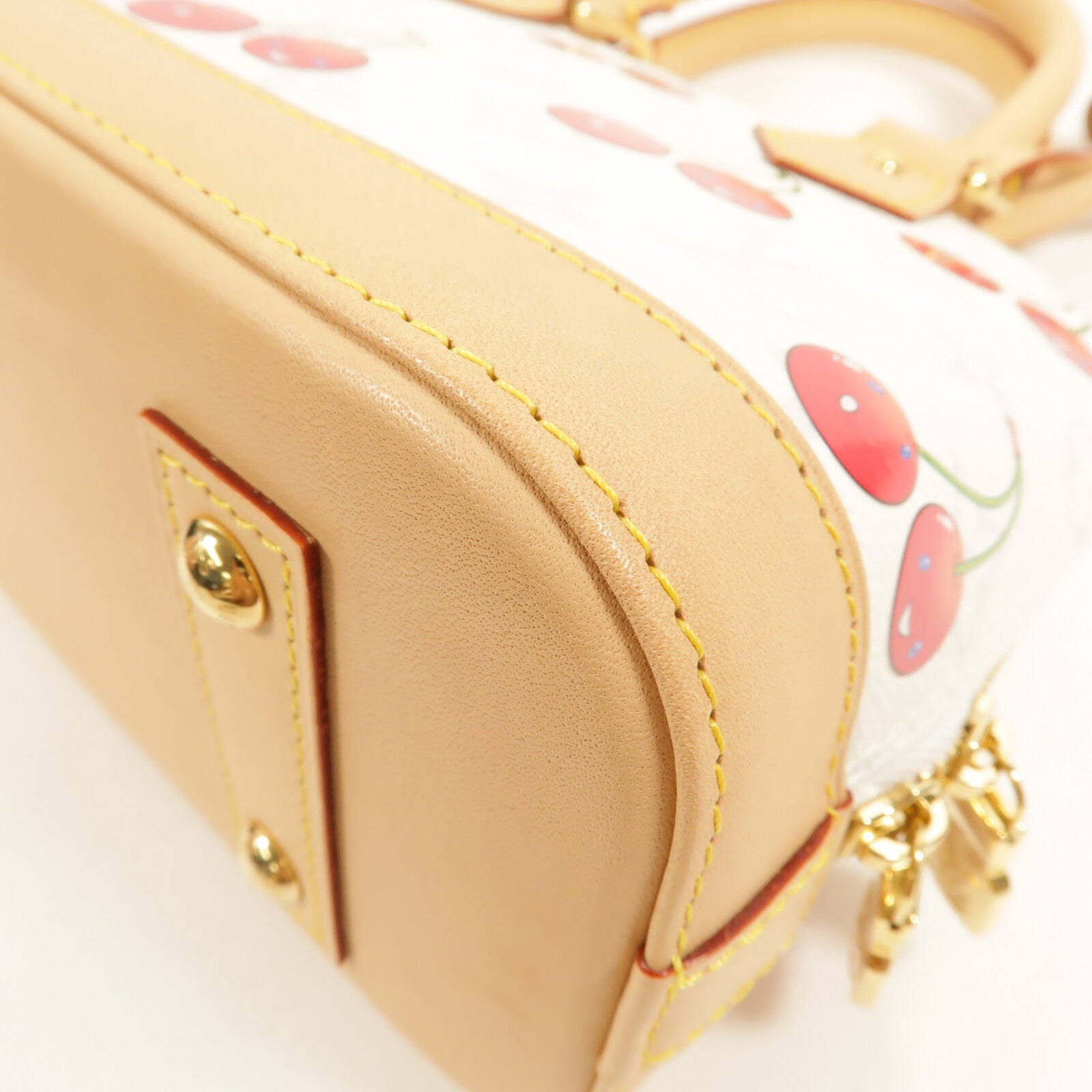 LOUIS VUITTON Monogram Cherry TM Cherry Alma BB手挽肩背兩用袋
