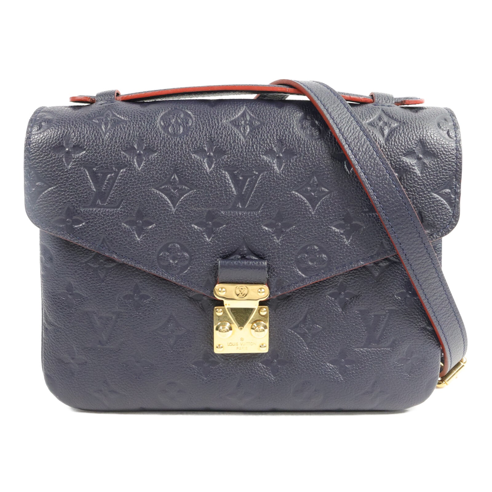 LOUIS VUITTON Monogram Empreinte Pochette Metis手挽肩背兩用袋