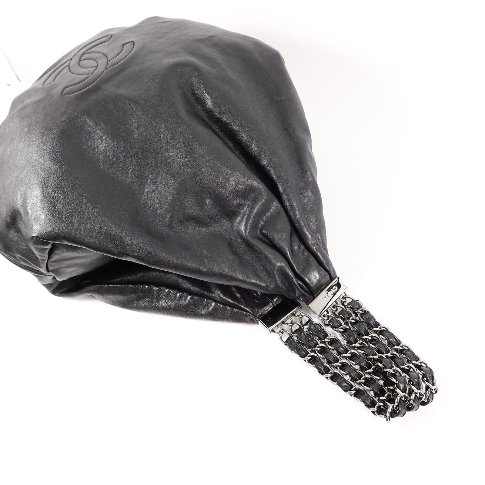 CHANEL 牛皮皮革Chain Shoulder Bag鏈帶肩背袋