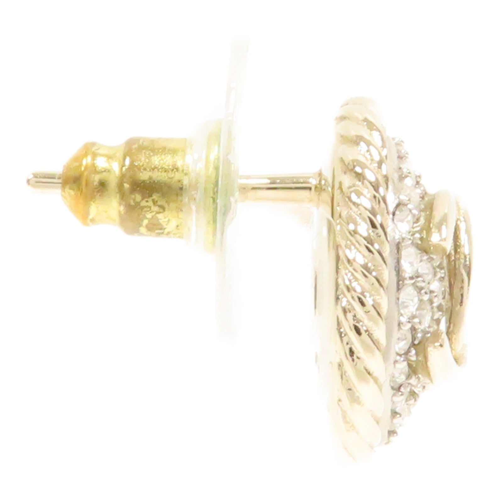CHANEL 金屬Earrings耳環金色