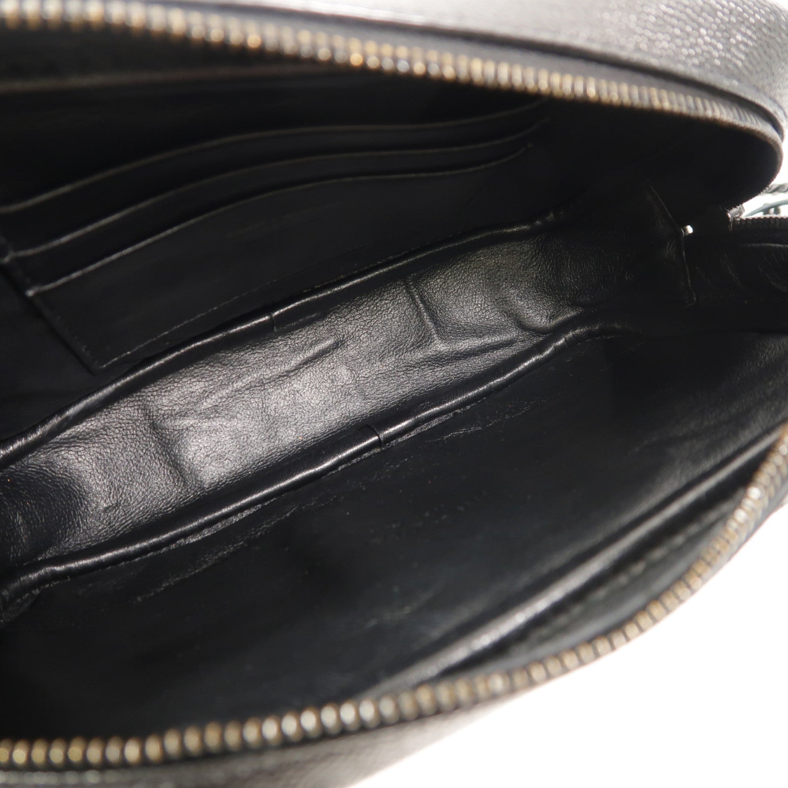 SAINT LAURENT 牛皮皮革Lou Mini鏈帶肩背袋