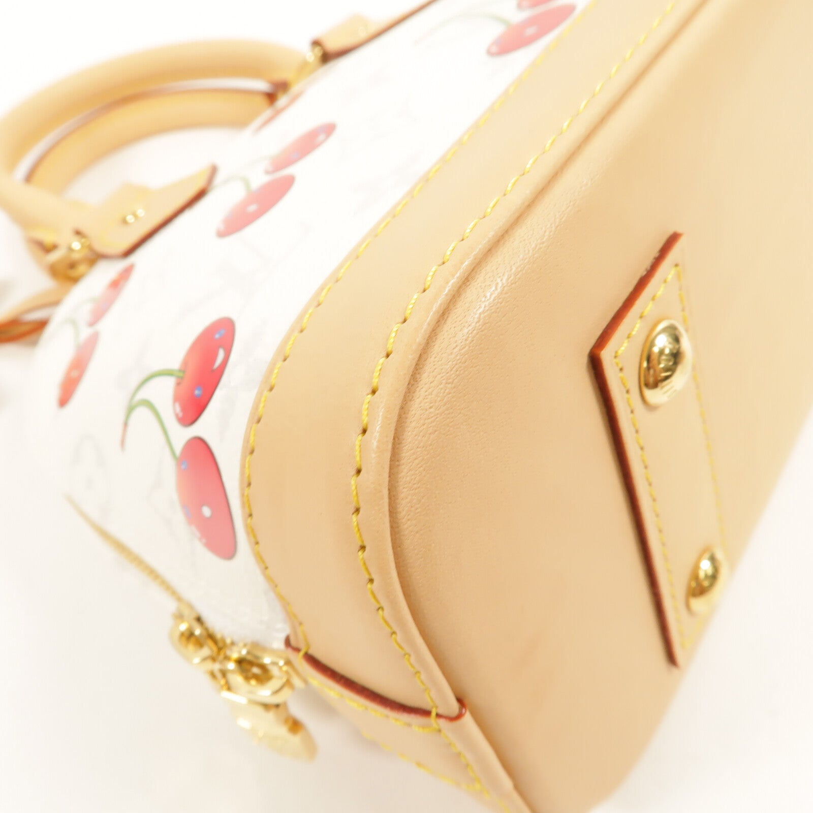 LOUIS VUITTON Monogram Cherry TM Cherry Alma BB手挽肩背兩用袋