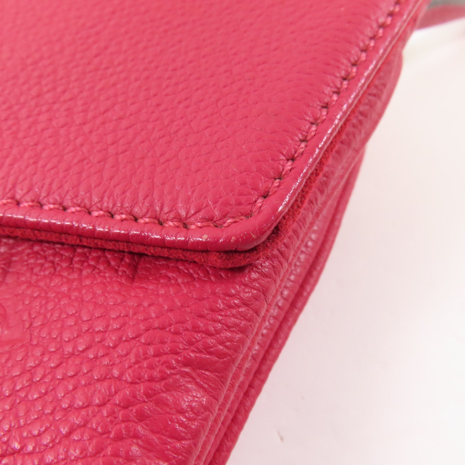 LOUIS VUITTON LV GHW Twice Shoulder Bag Monogram Empreinte M50259 Red