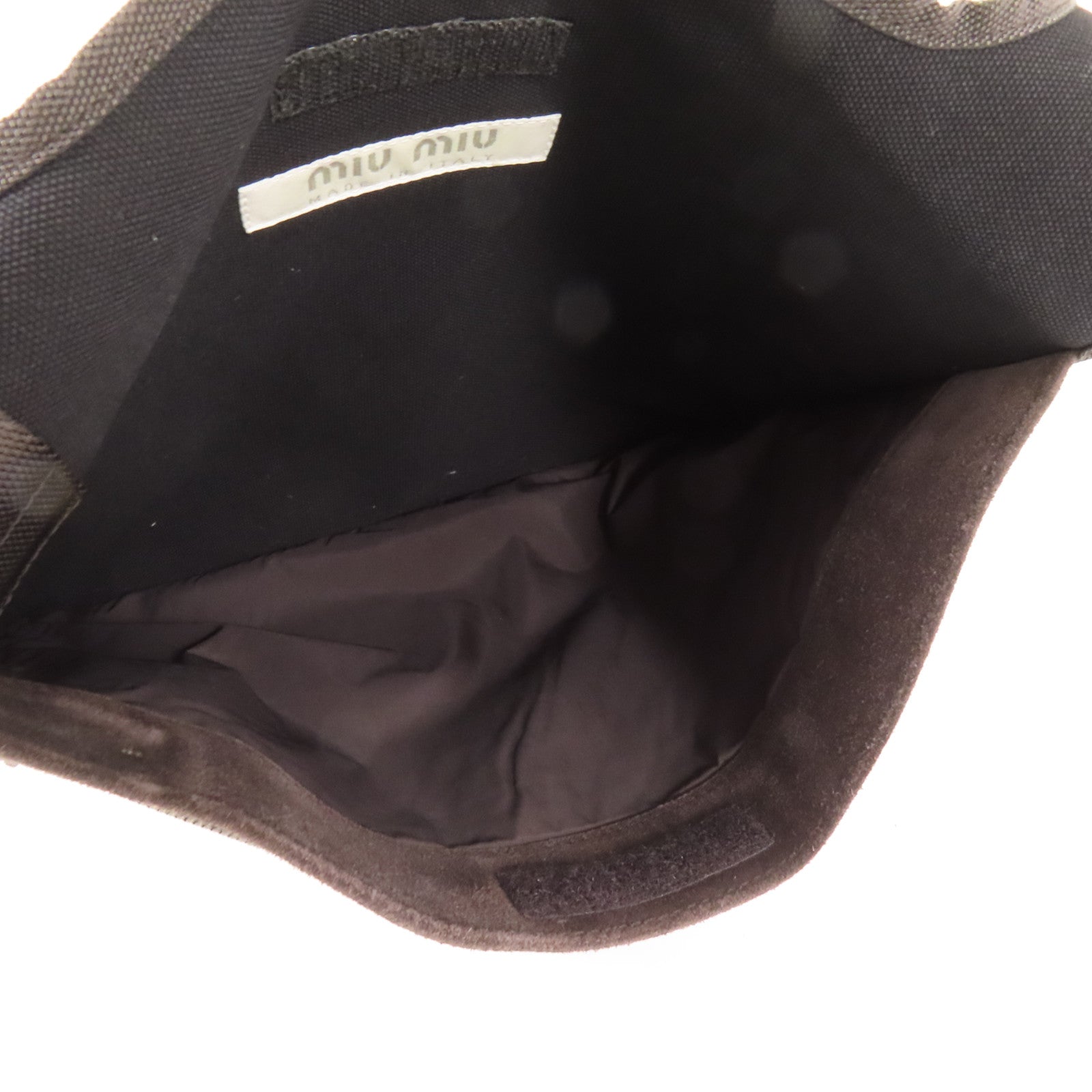 Miu Miu 麂皮皮革Shoulder Bag肩背袋