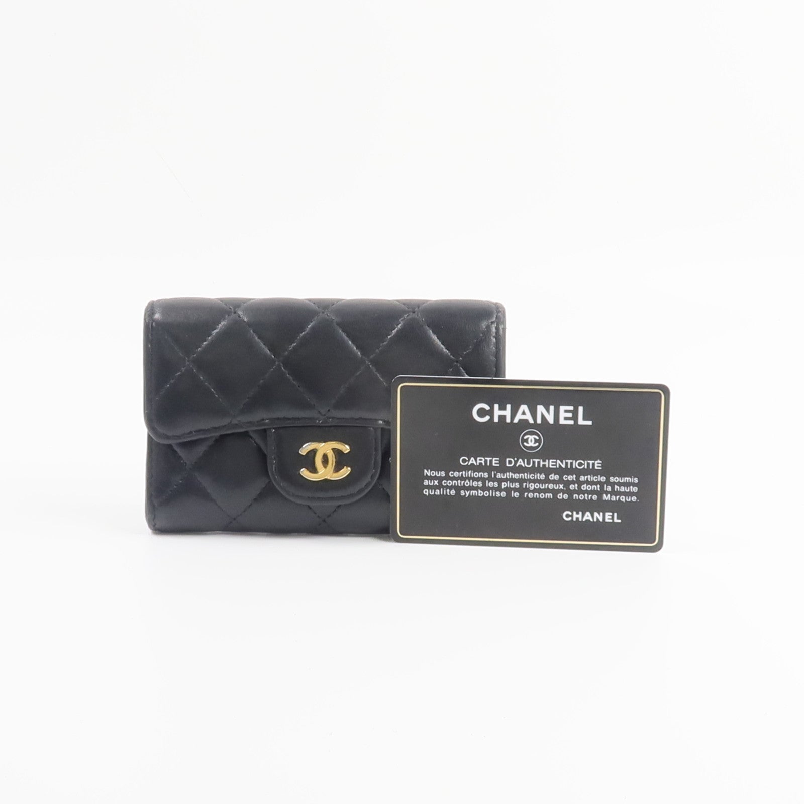 CHANEL 羊皮皮革Card Case卡片套