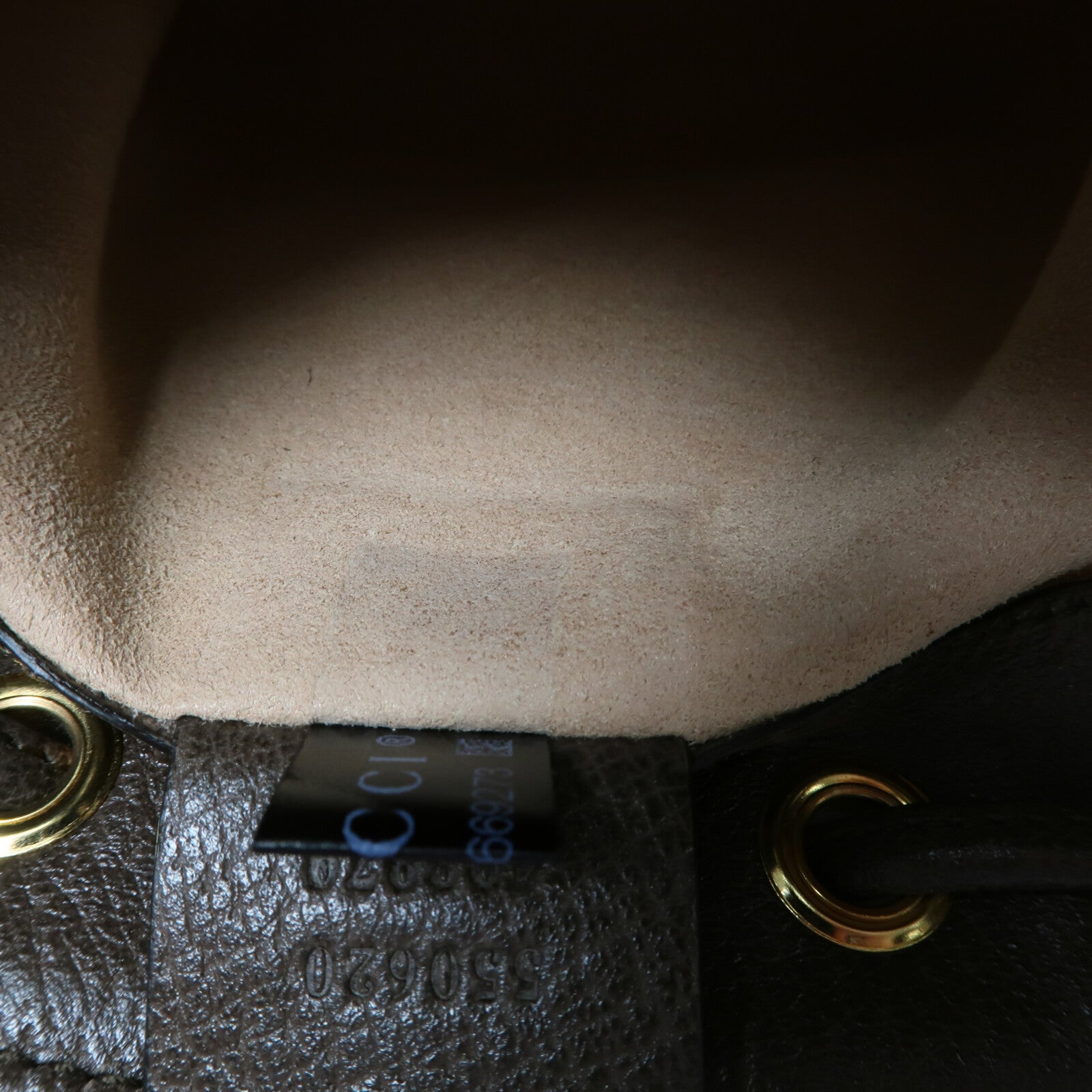 GUCCI 塗層帆布Ophidia Mini Bucket肩背袋