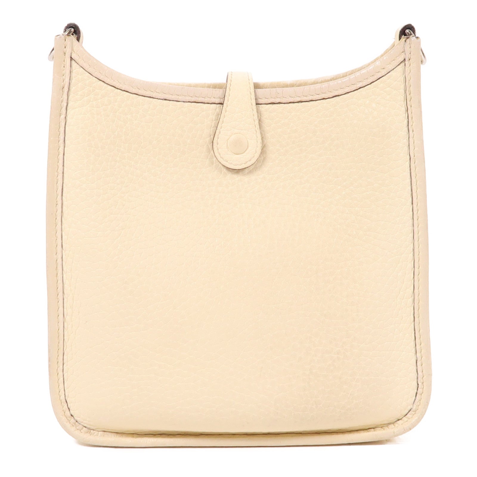 HERMES Clemence皮革Evelyne TPM銀扣肩背袋