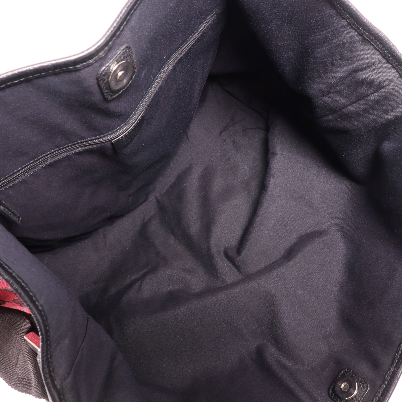 GUCCI 帆布2 Way Shoulder銀扣手挽肩背兩用袋