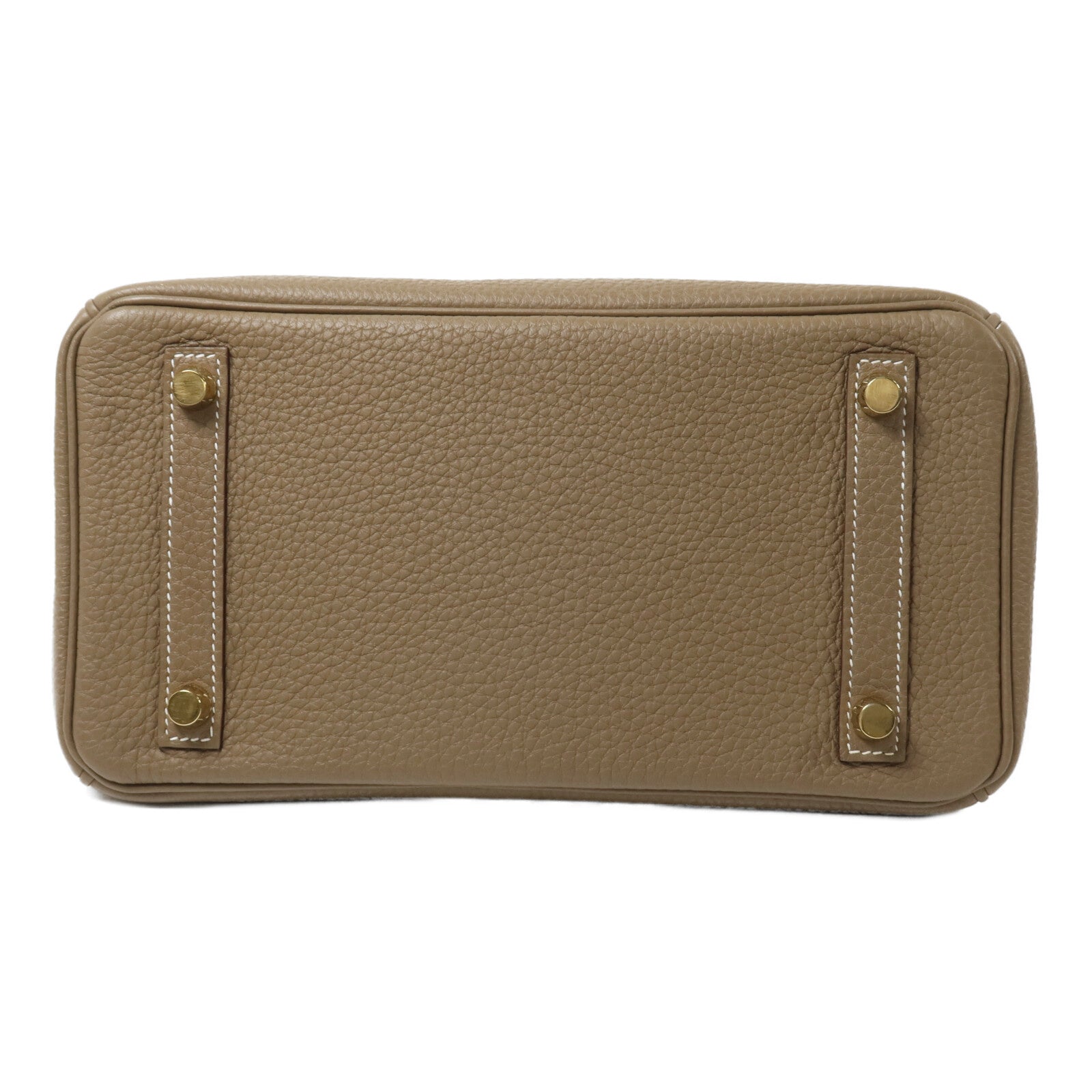 HERMES Togo皮革Birkin 25手挽袋Etoupe