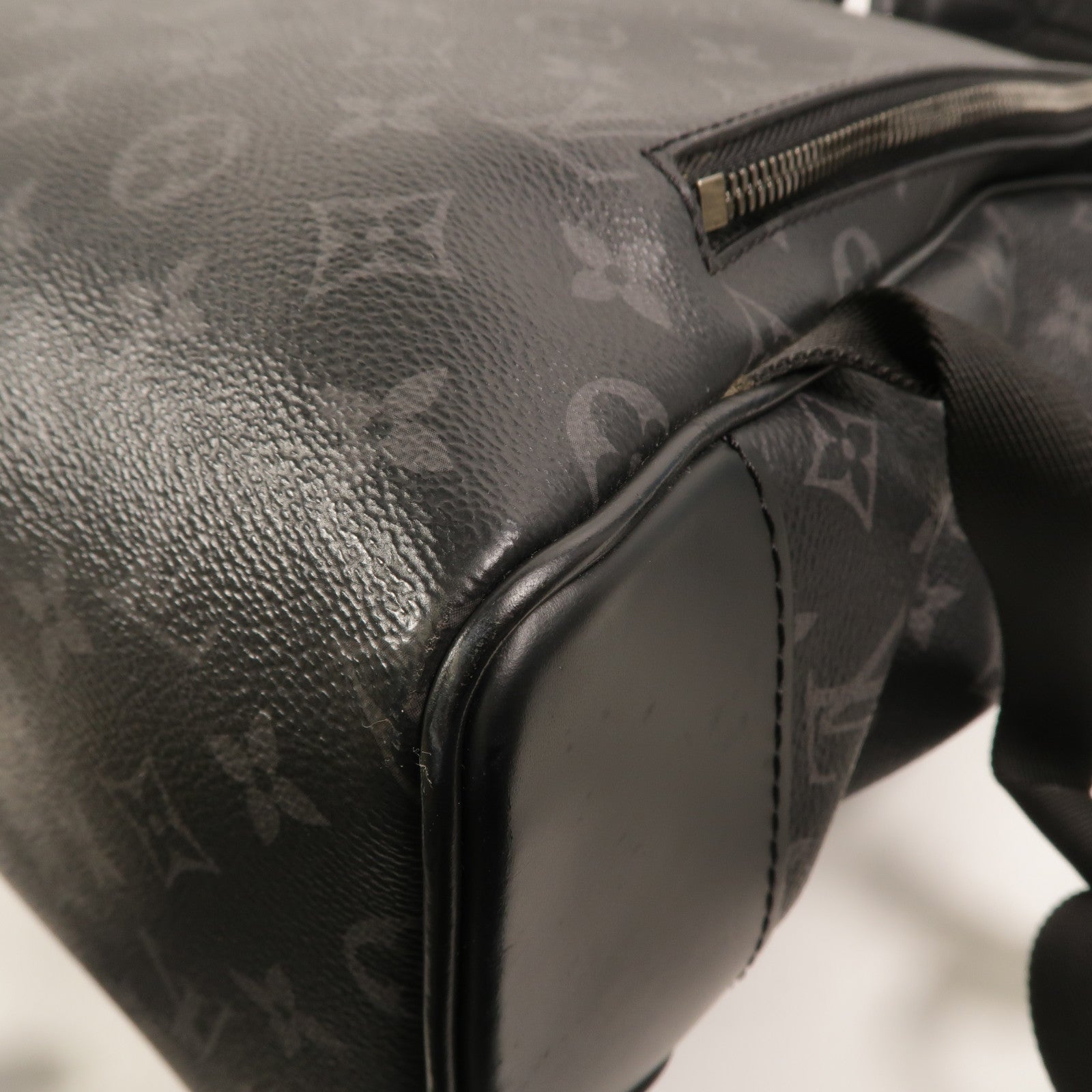 LOUIS VUITTON Monogram Eclipse Steamer Backpack背包